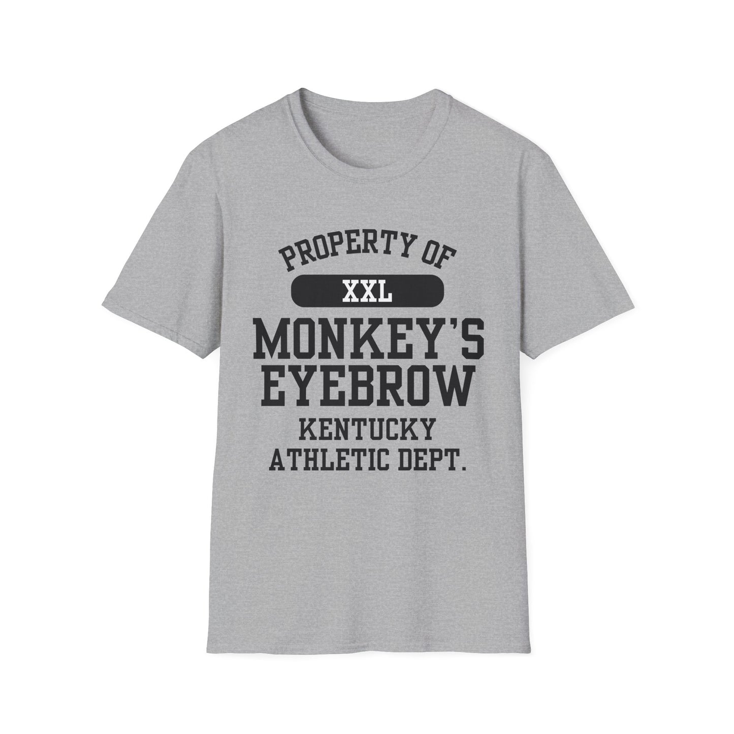 Monkey's Eyebrow Funny City Name T-Shirt gift for travelers unisex funny shirt quirky town shirt custom city t-shirt novelty t-shirt for adults