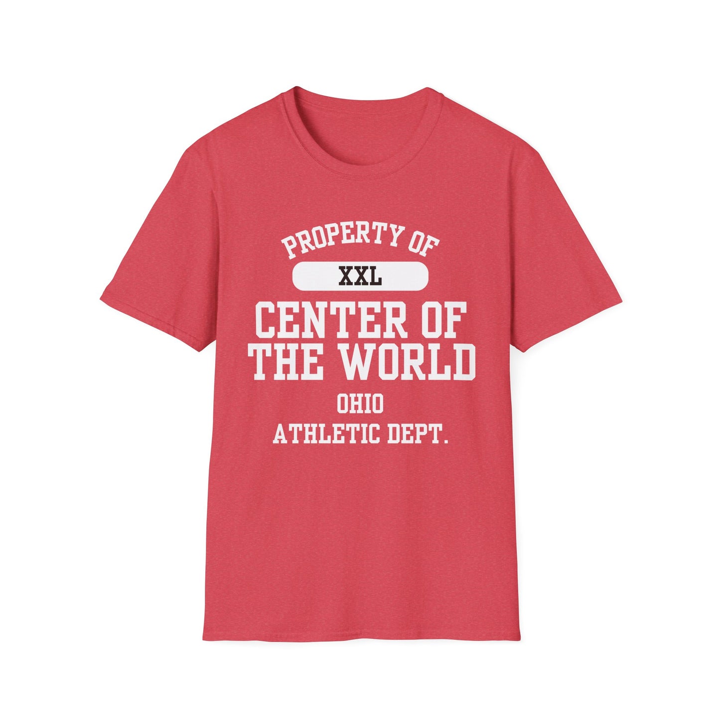 Center of the World Funny City Name T-Shirt silly town tee gag gift tee ironic tee weird town shirt novelty t-shirt travel gift tee sarcastic shirt