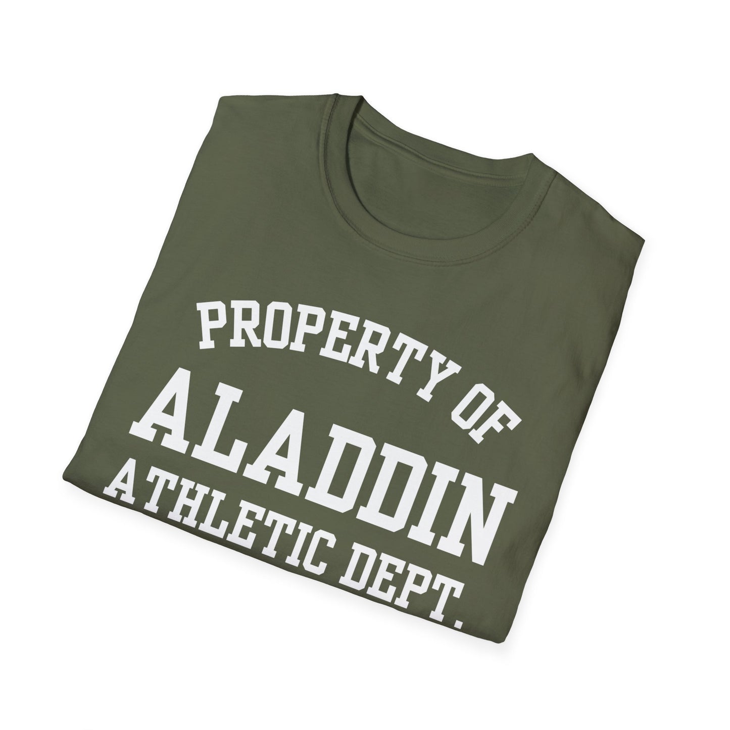 Aladdin Funny City Name T-Shirt novelty t-shirt local pride tee silly town tee custom city tee travel gift tee ironic tee quirky place tee