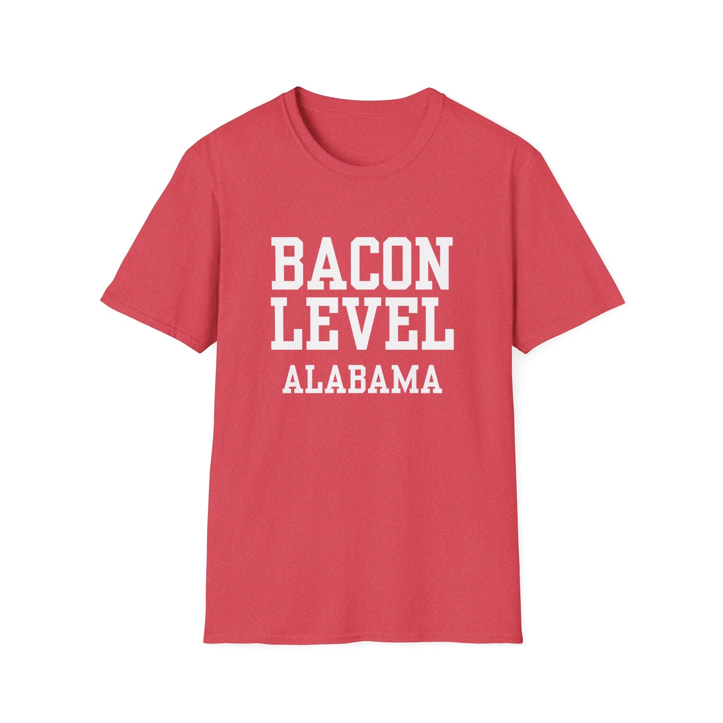 Bacon Level Funny City Name T-Shirt travel gift tee custom city tee novelty t-shirt silly town tee hometown humor gag gift tee sarcastic shirt