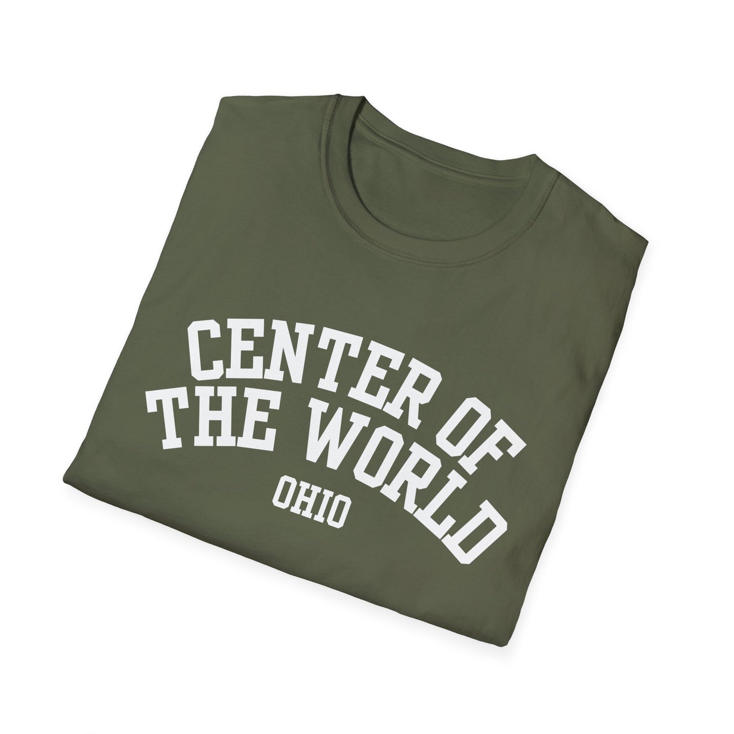 Center of the World Funny City Name T-Shirt ironic tee small town gift weird town shirt hometown humor gag gift tee travel gift tee quirky place tee