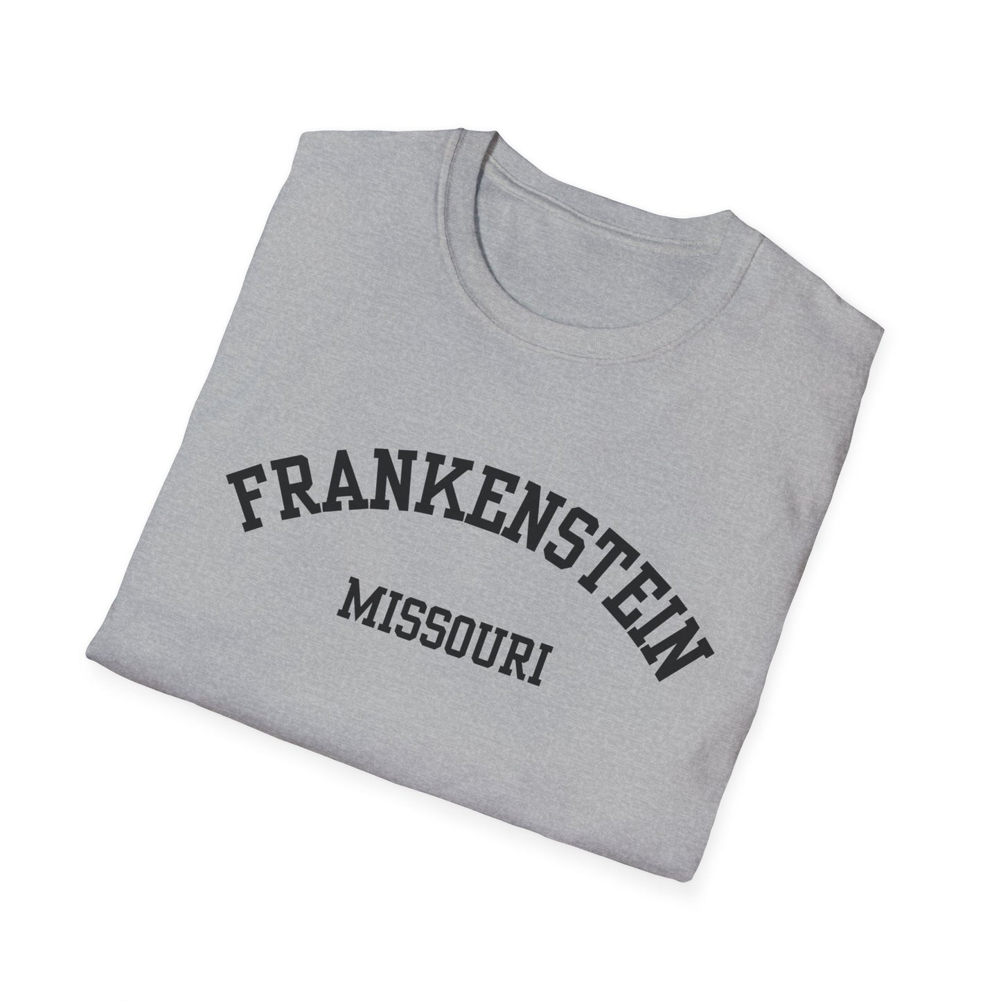 Frankenstein Funny City Name T-Shirt retro city name shirt novelty t-shirt for adults hometown pride shirt unisex funny shirt sarcastic graphic tee