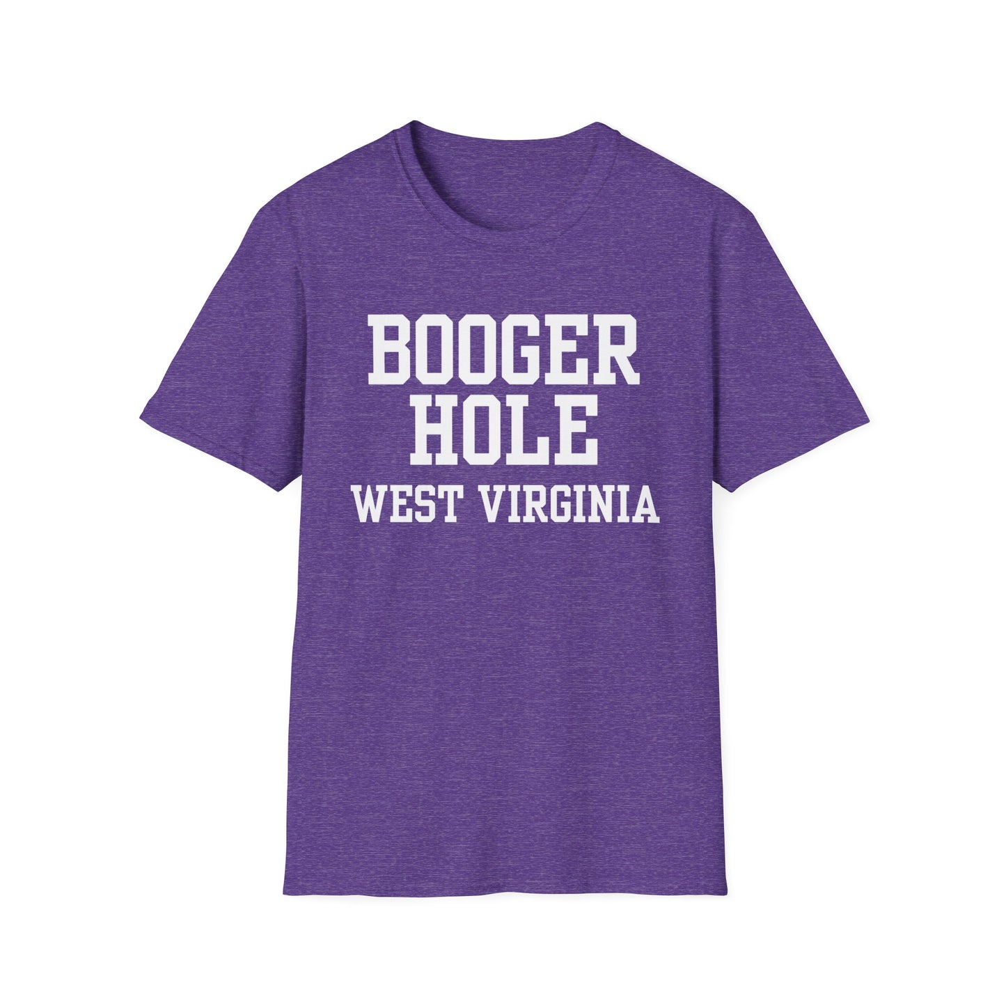 Booger Hole Funny City Name T-Shirt small town gift hometown humor ironic tee quirky place tee silly town tee weird town shirt gag gift tee