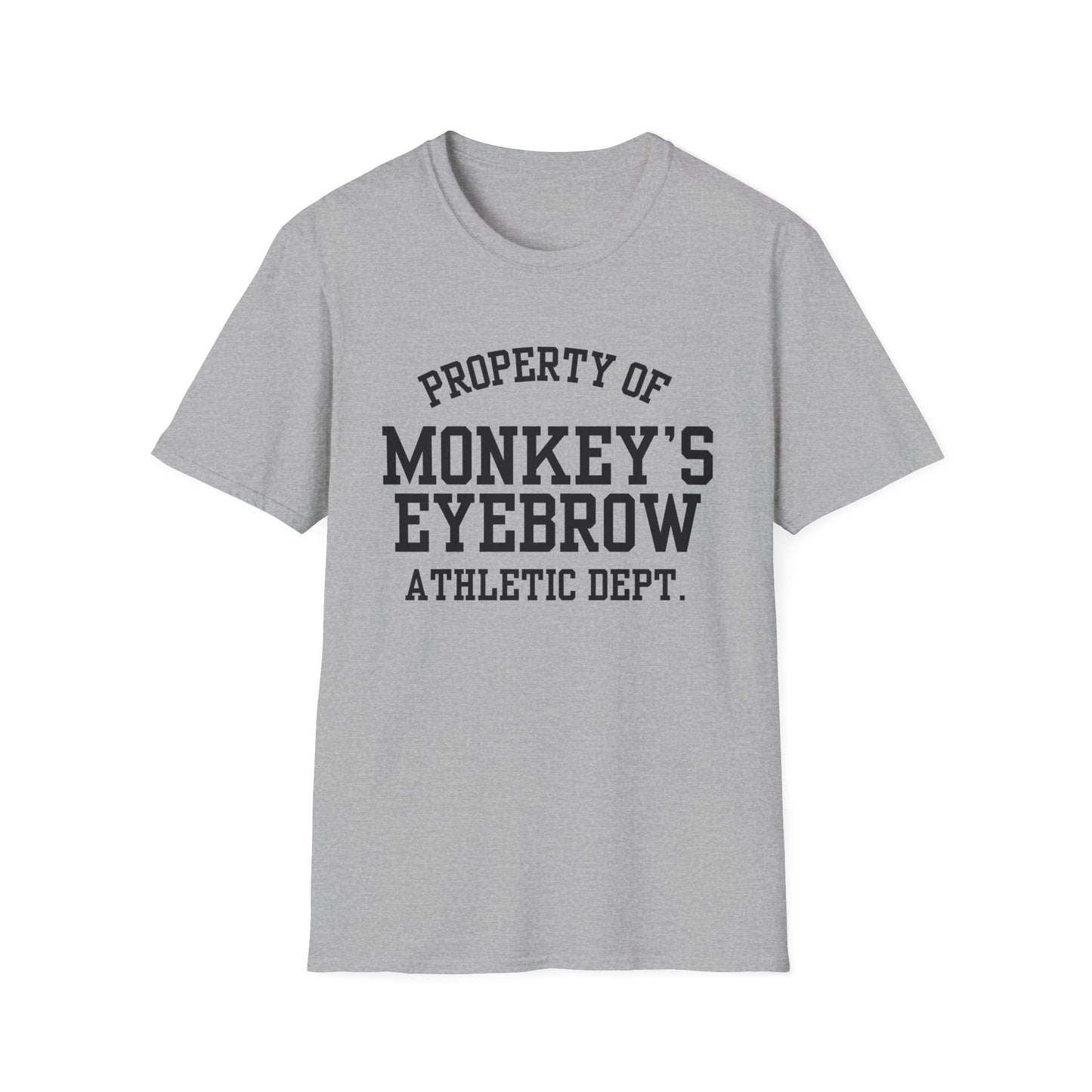 Monkey's Eyebrow Funny City Name T-Shirt sarcastic graphic tee hometown pride shirt retro city name shirt funny city name shirt gift for travelers