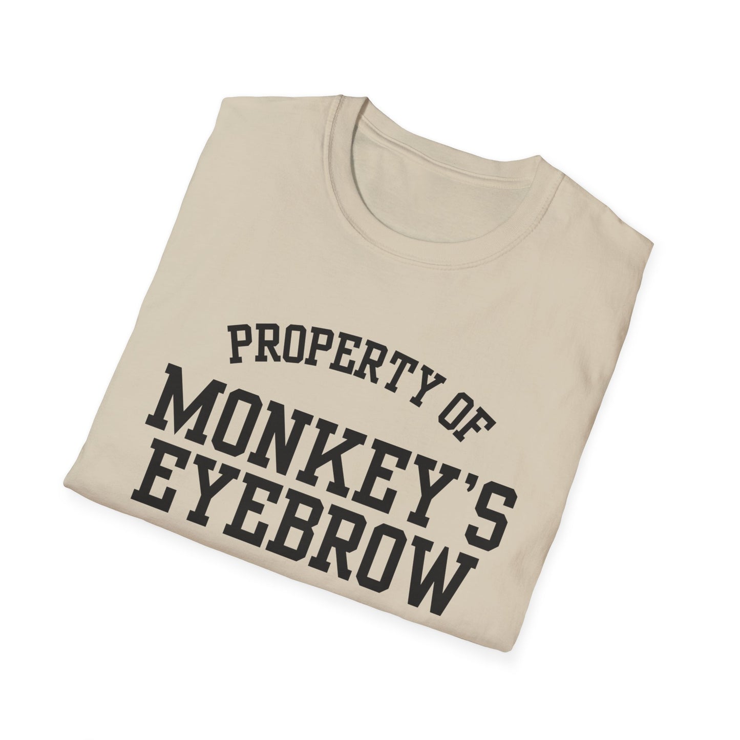 Monkey's Eyebrow Funny City Name T-Shirt sarcastic graphic tee hometown pride shirt retro city name shirt funny city name shirt gift for travelers
