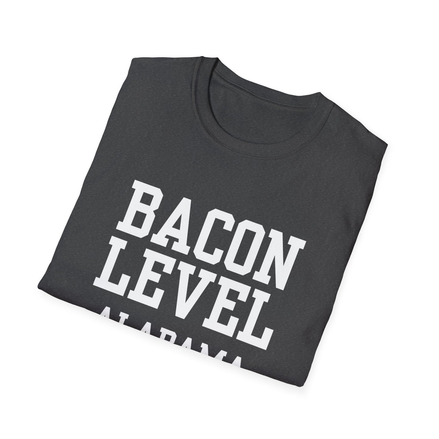 Bacon Level Funny City Name T-Shirt travel gift tee custom city tee novelty t-shirt silly town tee hometown humor gag gift tee sarcastic shirt