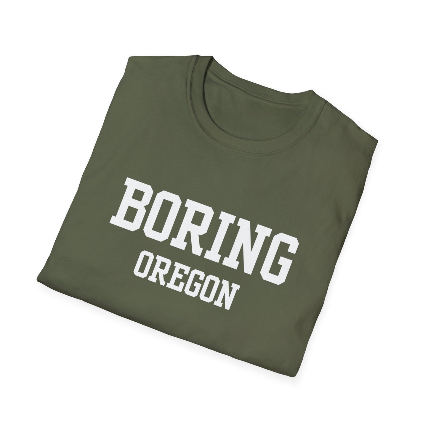 Boring Funny City Name T-Shirt local pride tee novelty t-shirt travel gift tee silly town tee custom city tee gag gift tee hometown humor