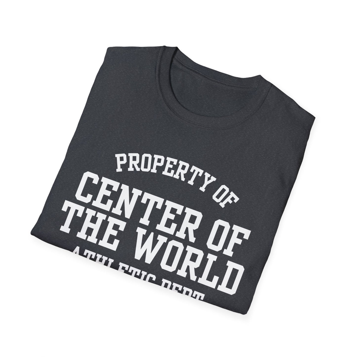 Center of the World Funny City Name T-Shirt local pride tee gag gift tee funny city name novelty t-shirt travel gift tee silly town tee small town gift
