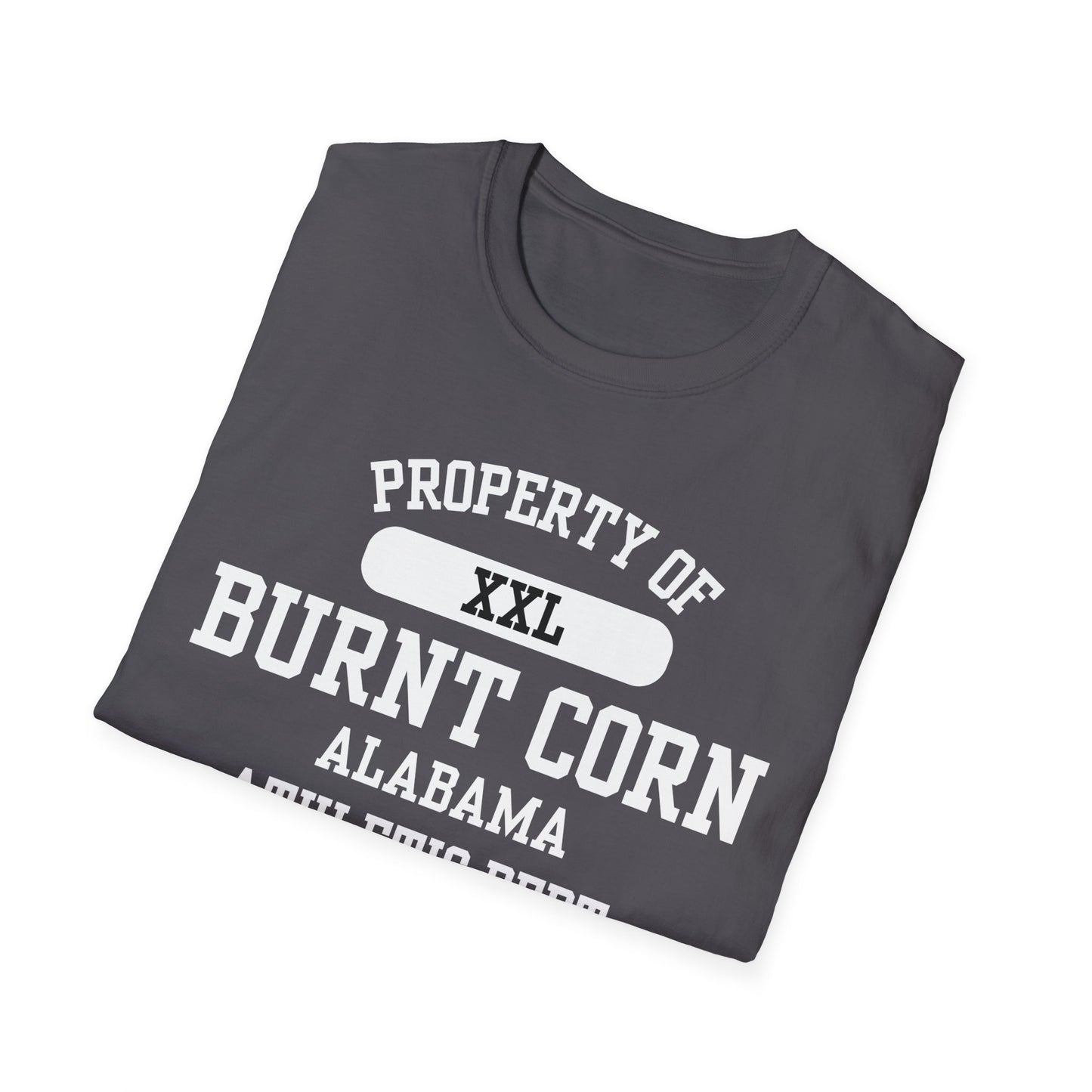 Burnt Corn Funny City Name T-Shirt novelty t-shirt gag gift tee hometown humor local pride tee funny city name quirky place tee silly town tee