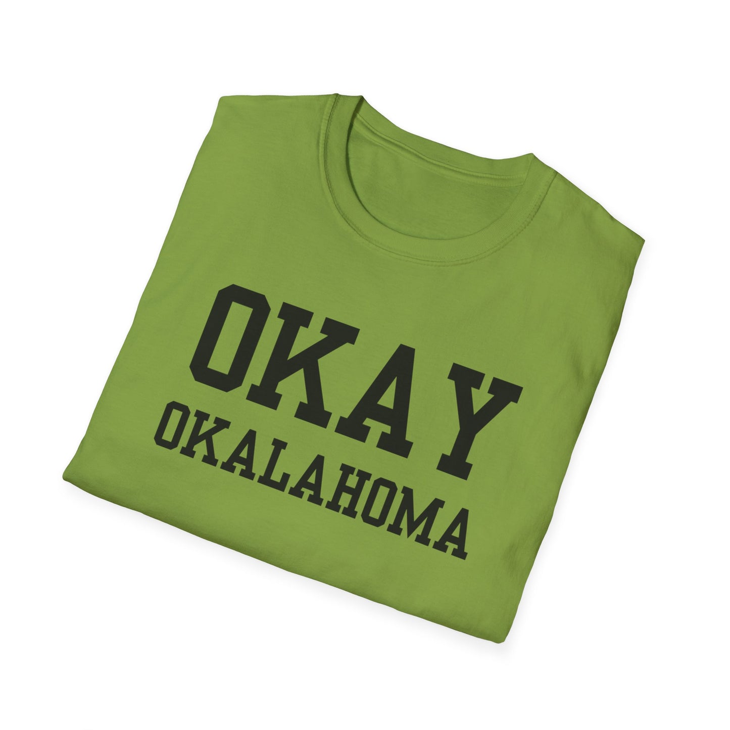 Okay Funny City Name T-Shirt travel gift tee hometown humor ironic tee local pride tee gag gift tee funny city name sarcastic shirt