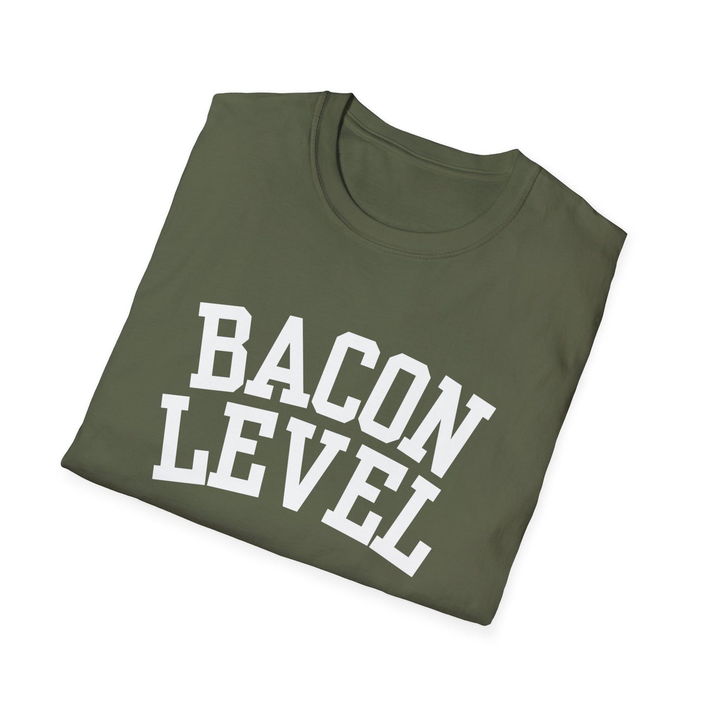 Bacon Level Funny City Name T-Shirt weird town shirt sarcastic shirt silly town tee local pride tee funny city name travel gift tee small town gift