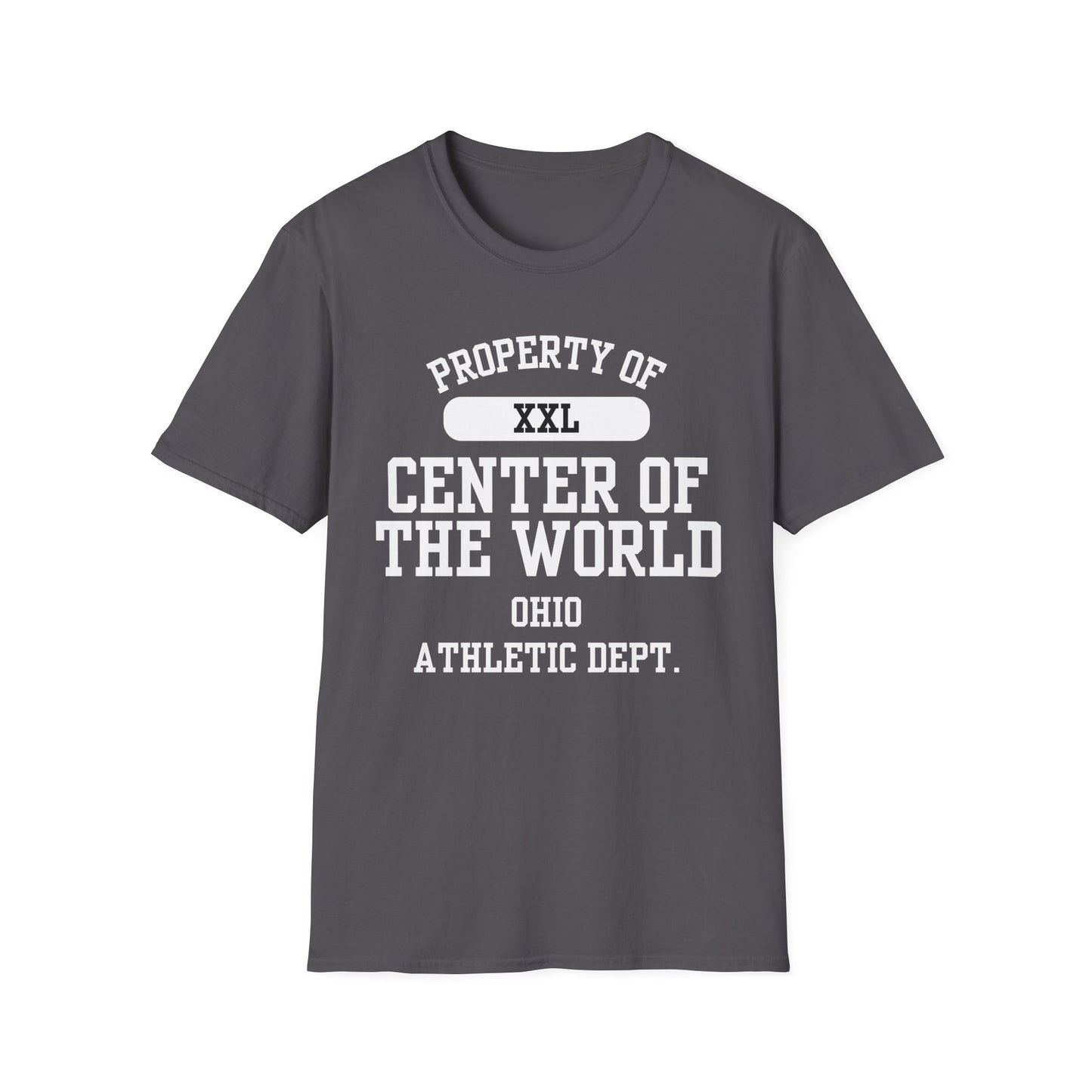 Center of the World Funny City Name T-Shirt silly town tee gag gift tee ironic tee weird town shirt novelty t-shirt travel gift tee sarcastic shirt