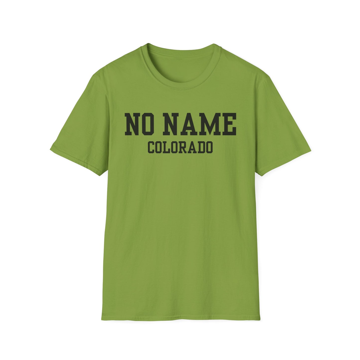 No Name Funny City Name T-Shirt hometown humor quirky place tee local pride tee weird town shirt custom city tee novelty t-shirt