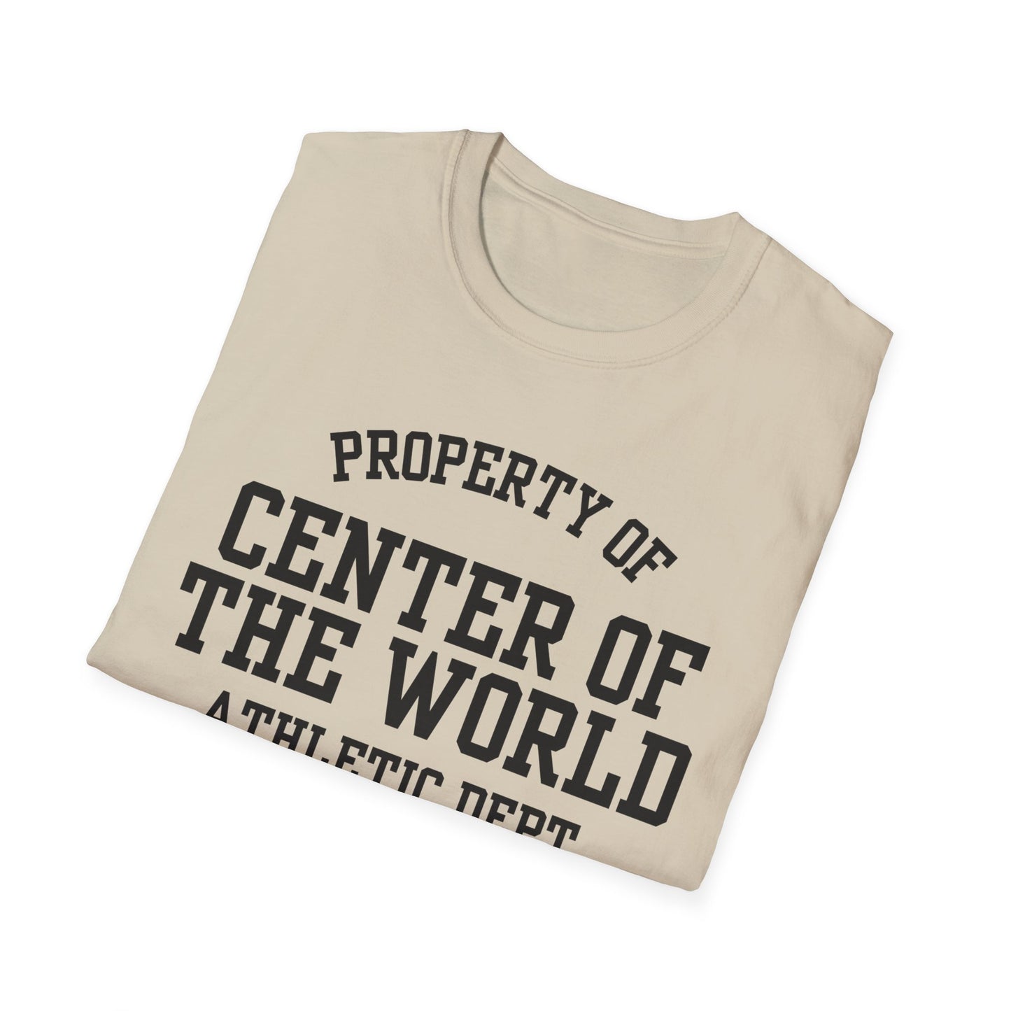 Center of the World Funny City Name T-Shirt sarcastic graphic tee road trip souvenir shirt novelty t-shirt for adults funny city name shirt unisex funny shirt