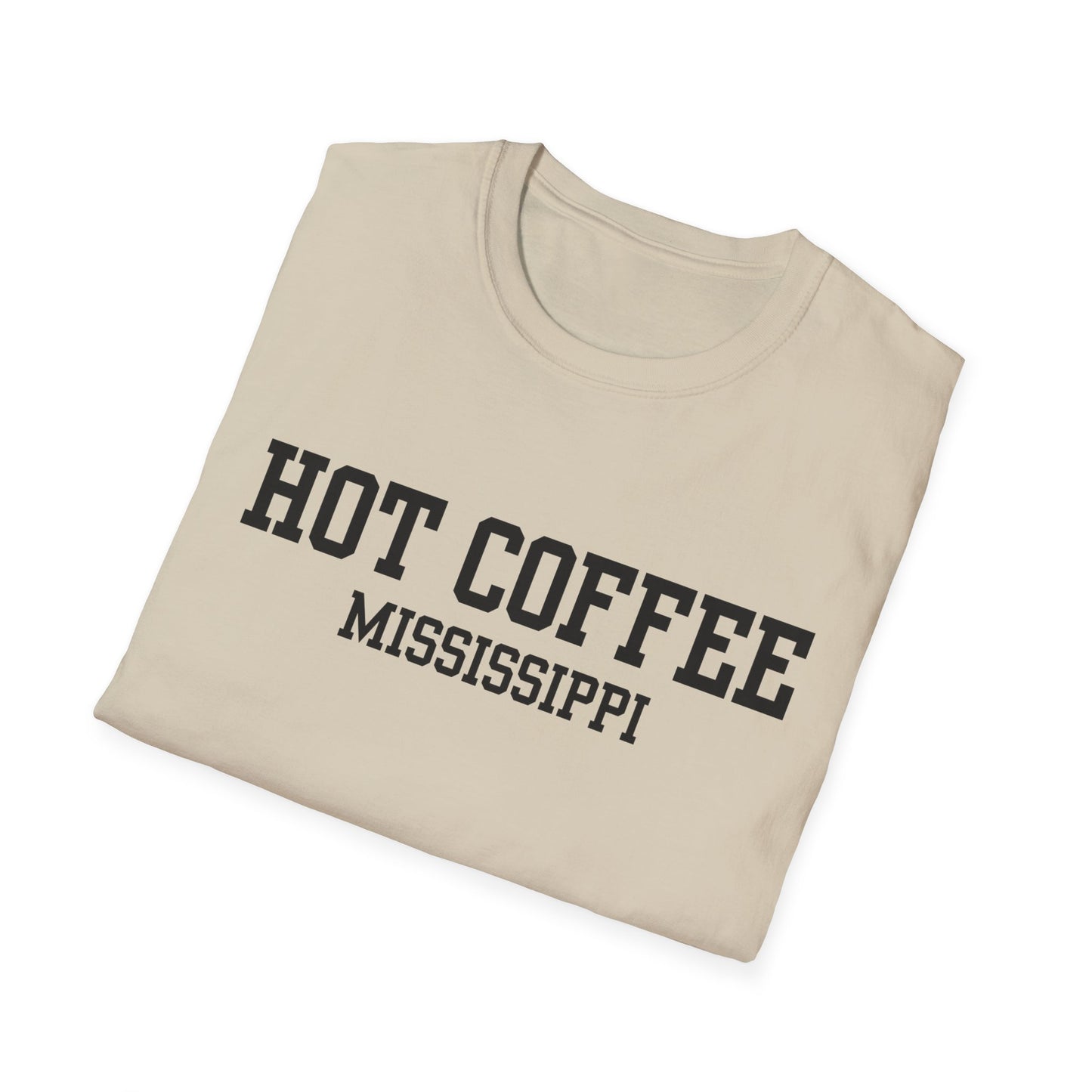 Hot Coffee Funny City Name T-Shirt quirky town shirt novelty t-shirt for adults unisex funny shirt hometown pride shirt sarcastic graphic tee