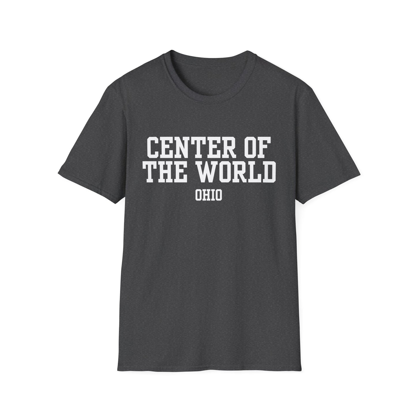 Center of the World Funny City Name T-Shirt travel gift tee sarcastic shirt custom city tee gag gift tee silly town tee small town gift novelty t-shirt
