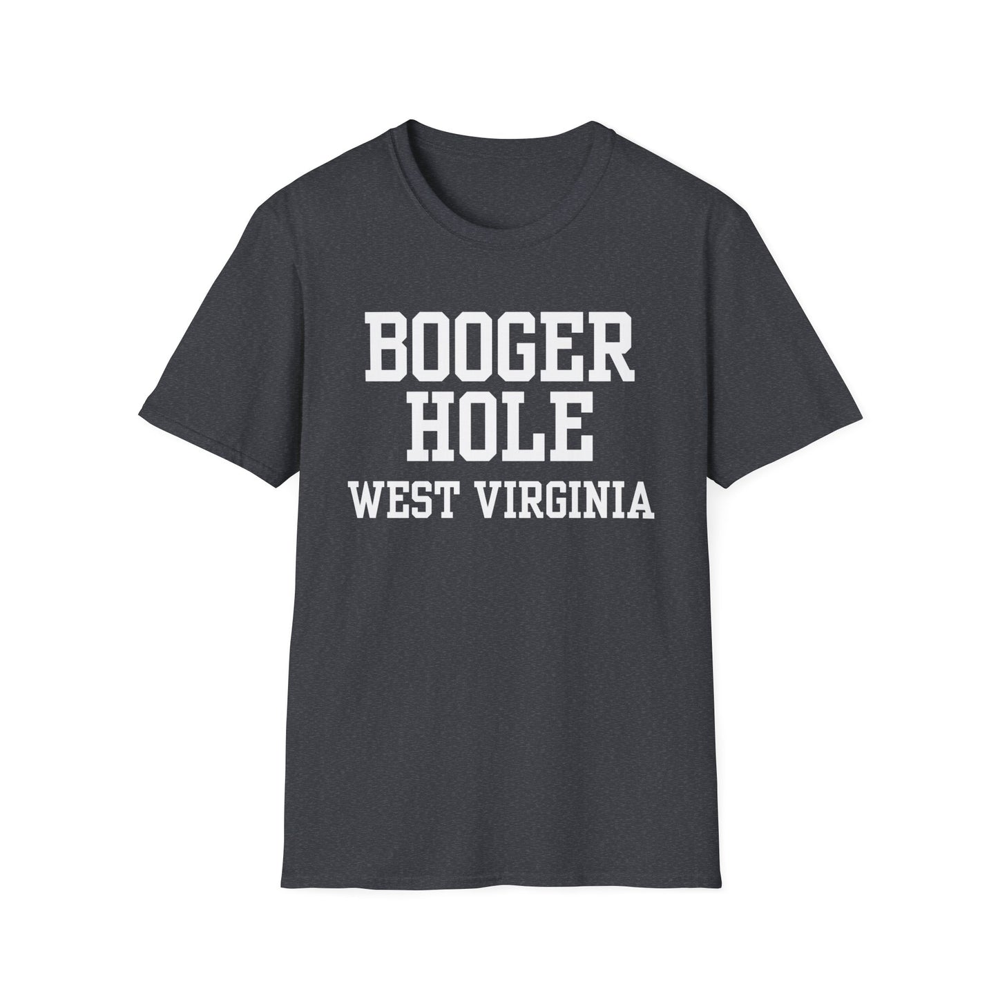 Booger Hole Funny City Name T-Shirt small town gift hometown humor ironic tee quirky place tee silly town tee weird town shirt gag gift tee