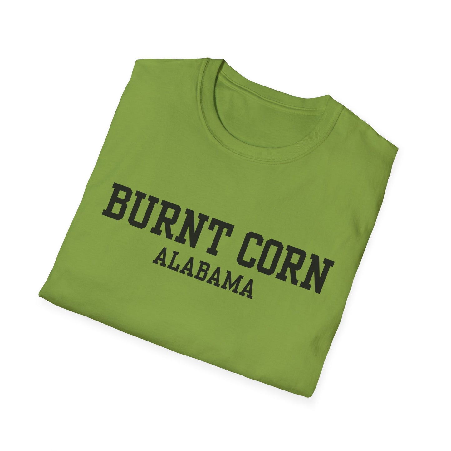 Burnt Corn Funny City Name T-Shirt novelty t-shirt for adults custom city t-shirt gift for travelers funny city name shirt road trip souvenir shirt