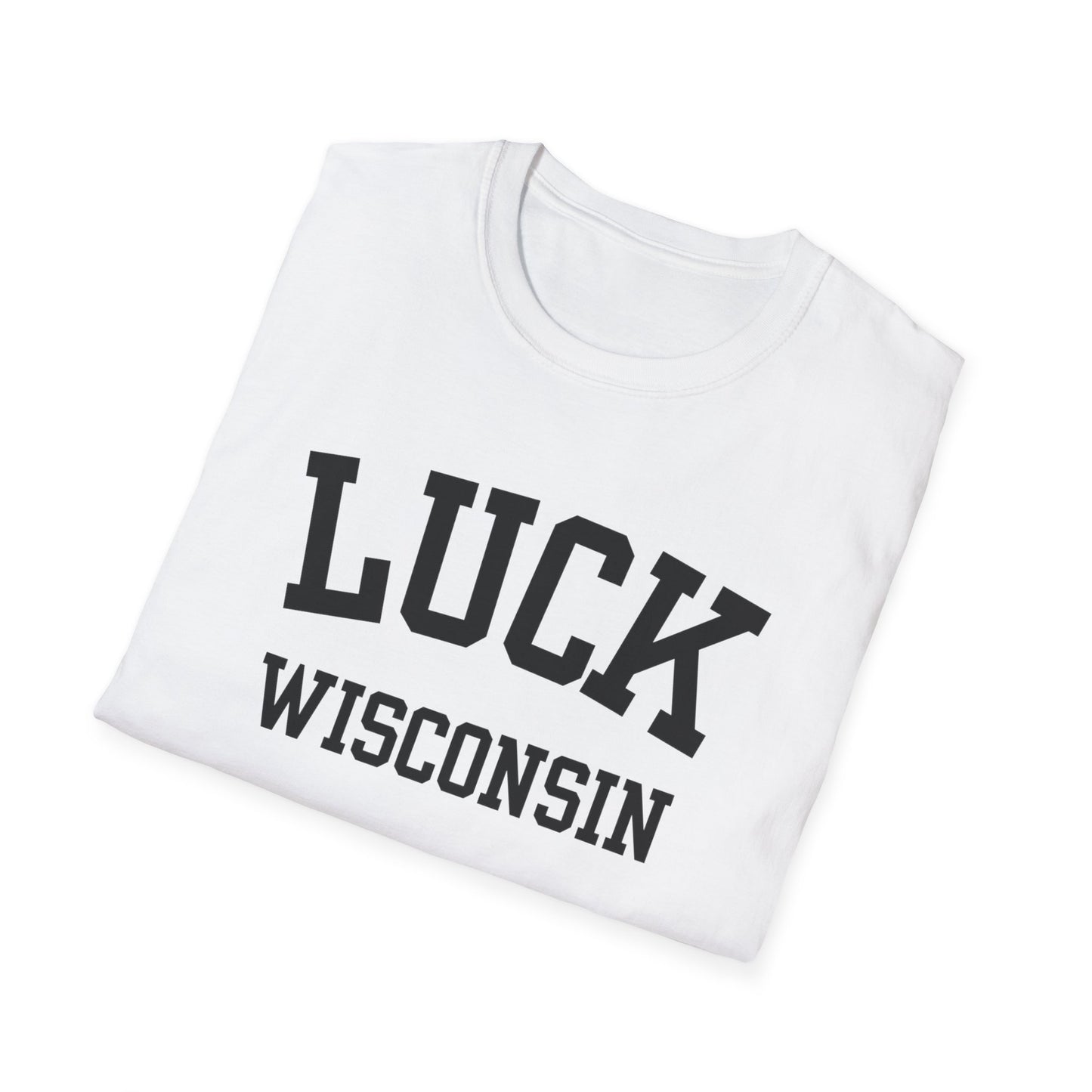 Luck Funny City Name T-Shirt small town gift travel gift tee gag gift tee quirky place tee novelty t-shirt funny city name local pride tee
