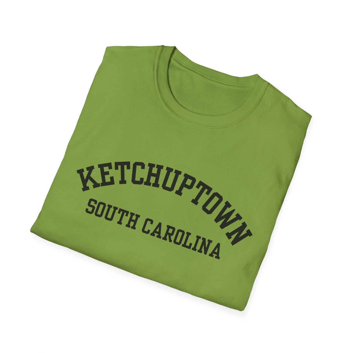 Ketchuptown Funny City Name T-Shirt sarcastic graphic tee custom city t-shirt hometown pride shirt funny city name shirt unisex funny shirt