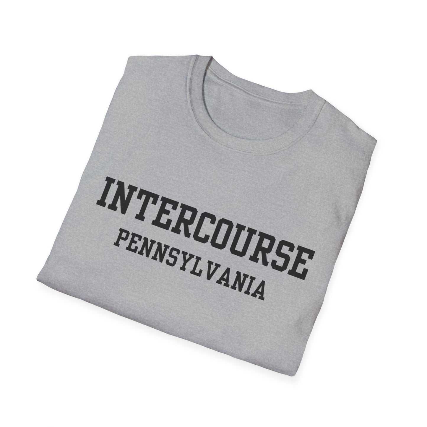 Intercourse Funny City Name T-Shirt gift for travelers unisex funny shirt hometown pride shirt retro city name shirt sarcastic graphic tee
