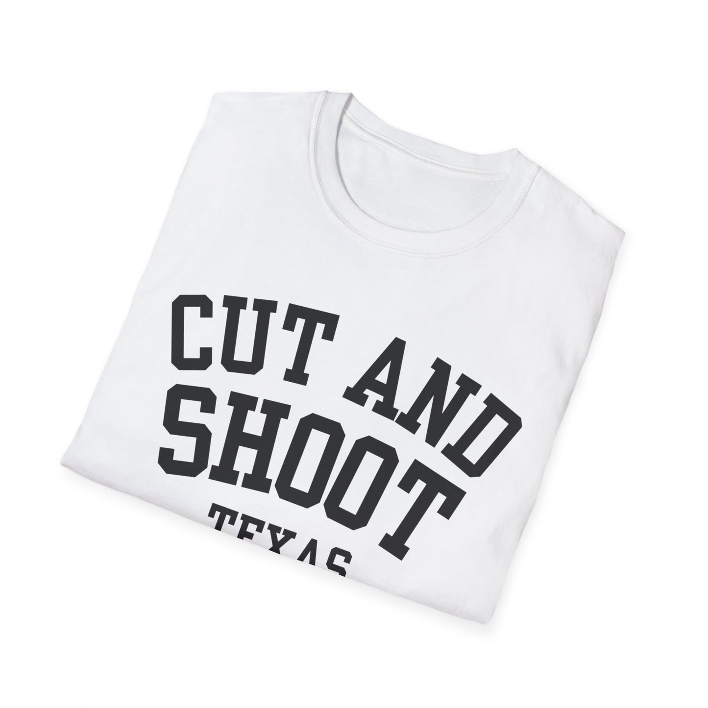 Cut and Shoot Funny City Name T-Shirt custom city tee weird town shirt travel gift tee small town gift ironic tee hometown humor