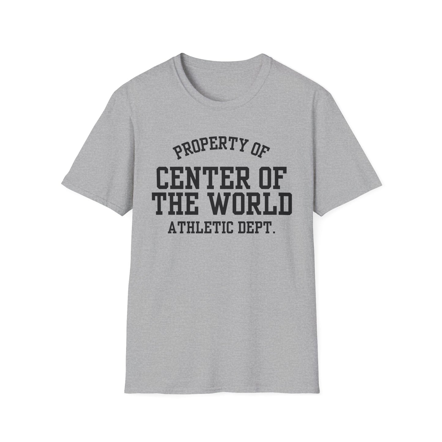 Center of the World Funny City Name T-Shirt sarcastic graphic tee road trip souvenir shirt novelty t-shirt for adults funny city name shirt unisex funny shirt