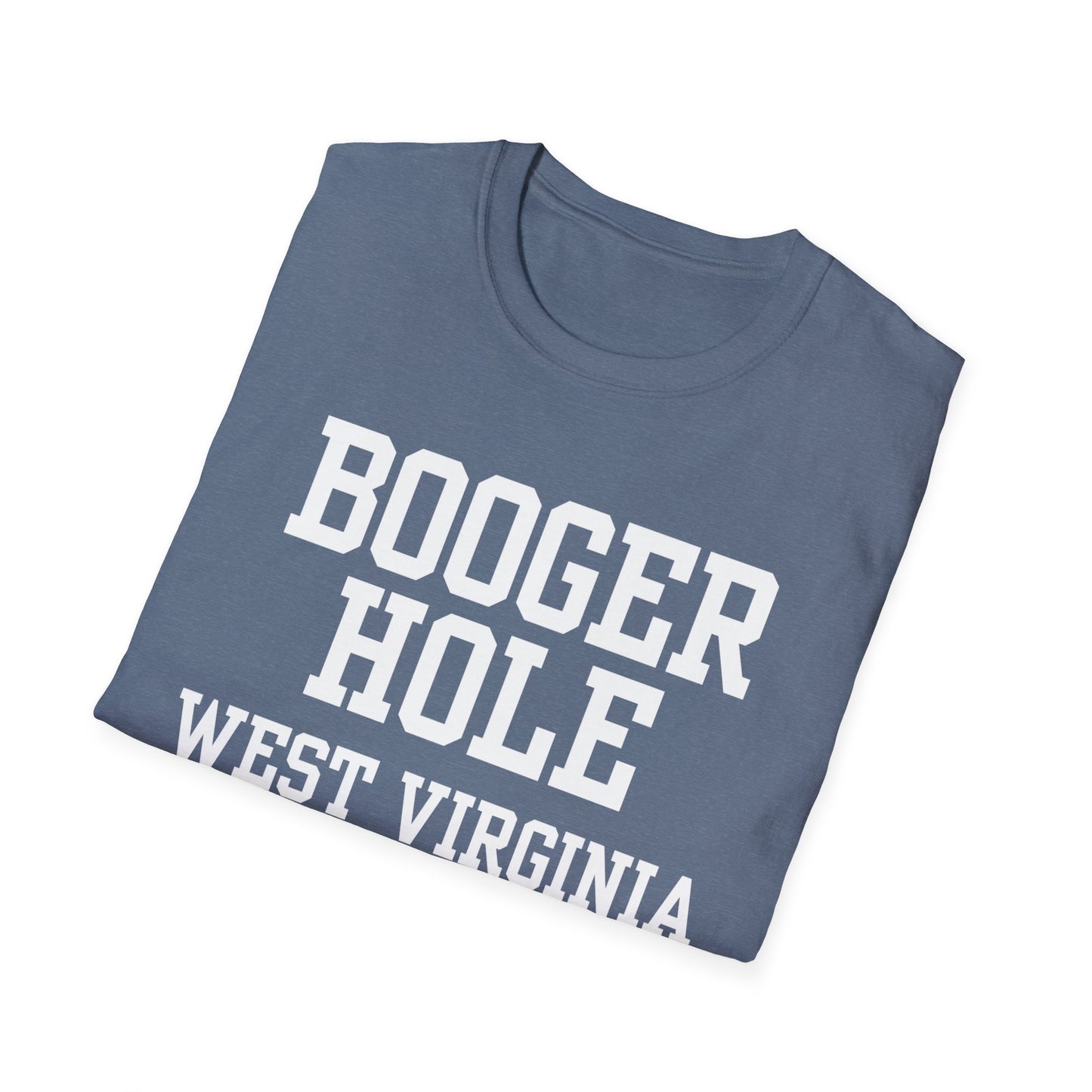 Booger Hole Funny City Name T-Shirt small town gift hometown humor ironic tee quirky place tee silly town tee weird town shirt gag gift tee