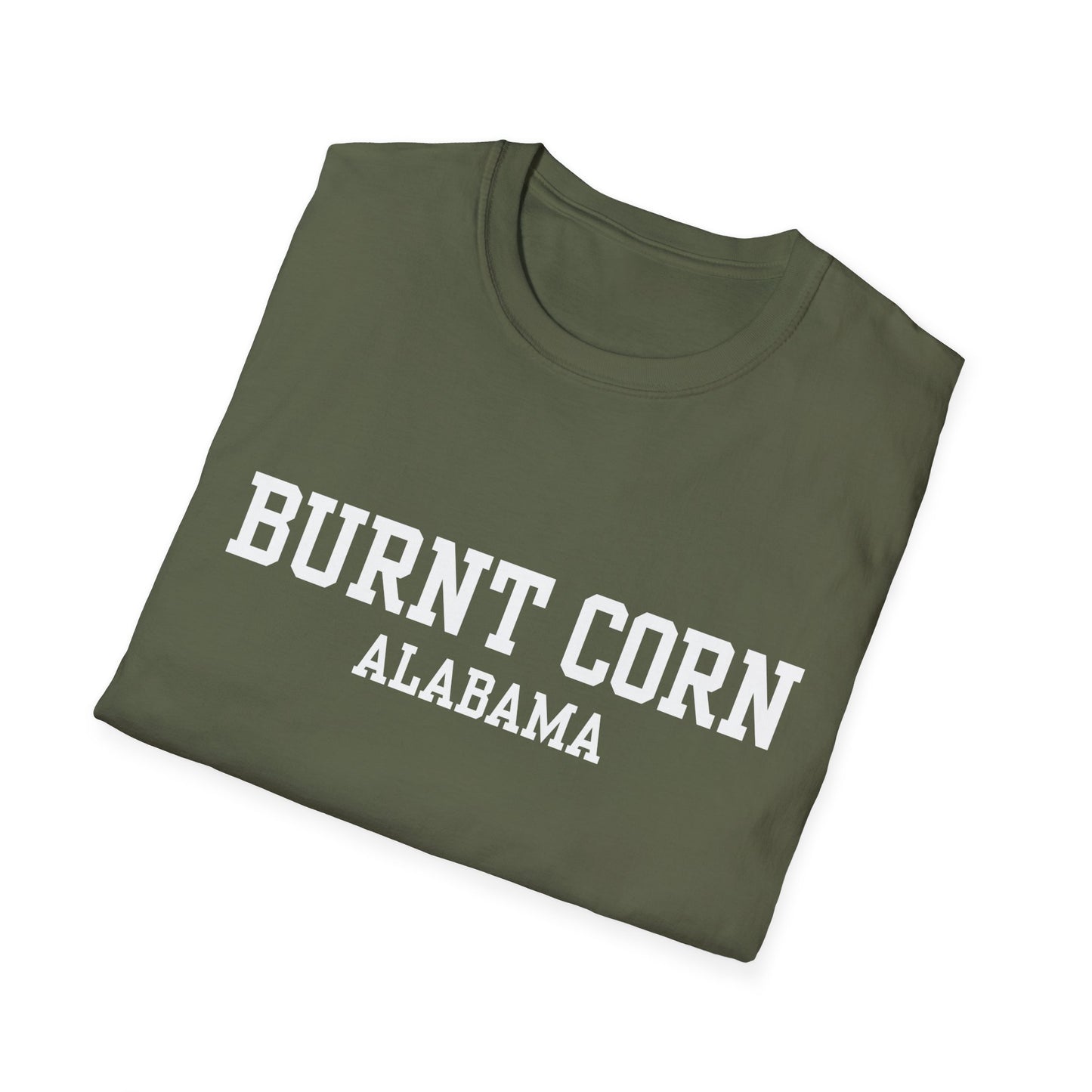 Burnt Corn Funny City Name T-Shirt local pride tee hometown humor small town gift silly town tee weird town shirt novelty t-shirt