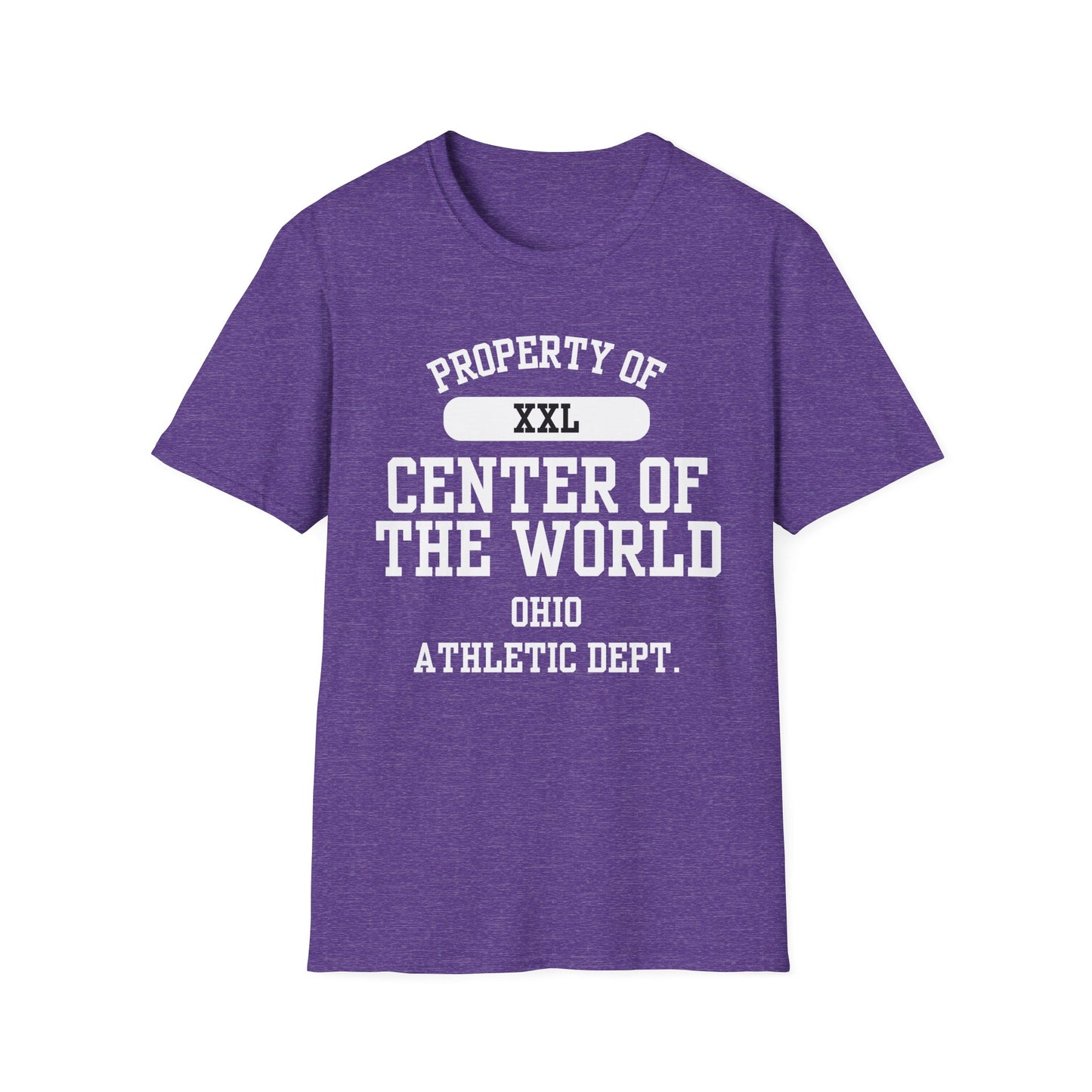 Center of the World Funny City Name T-Shirt silly town tee gag gift tee ironic tee weird town shirt novelty t-shirt travel gift tee sarcastic shirt