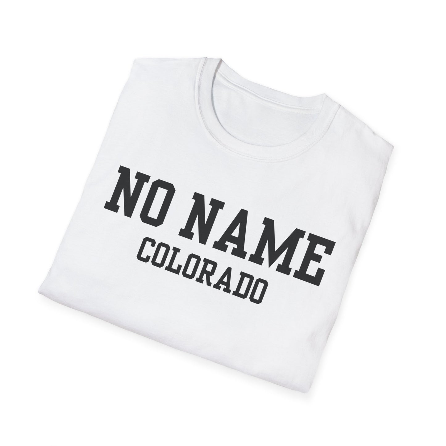 No Name Funny City Name T-Shirt hometown humor quirky place tee local pride tee weird town shirt custom city tee novelty t-shirt