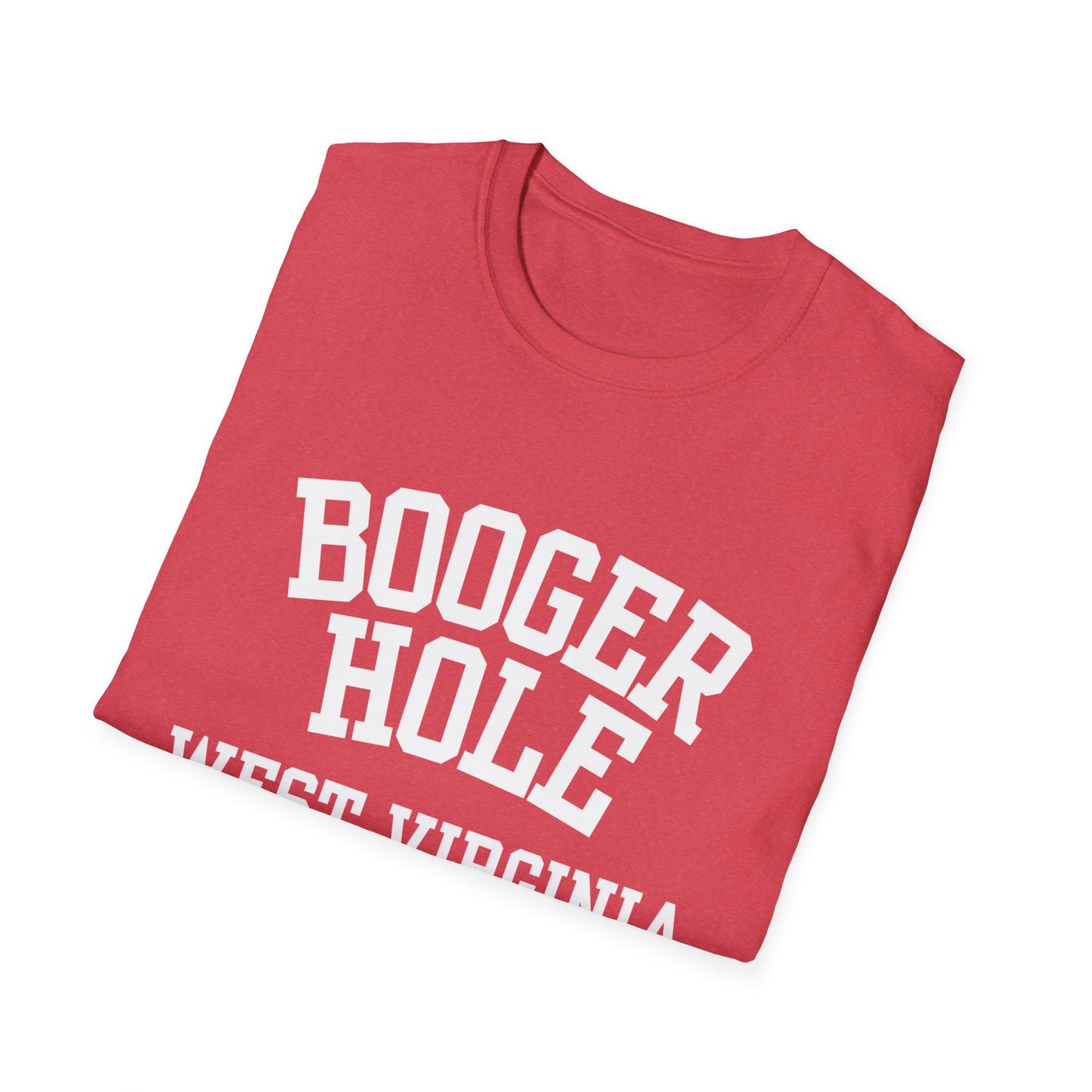 Booger Hole Funny City Name T-Shirt novelty t-shirt ironic tee quirky place tee hometown humor silly town tee custom city tee local pride tee