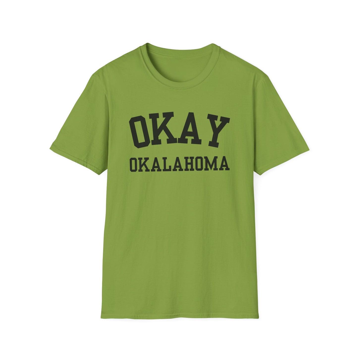 Okay Funny City Name T-Shirt sarcastic graphic tee novelty t-shirt for adults quirky town shirt hometown pride shirt unisex funny shirt