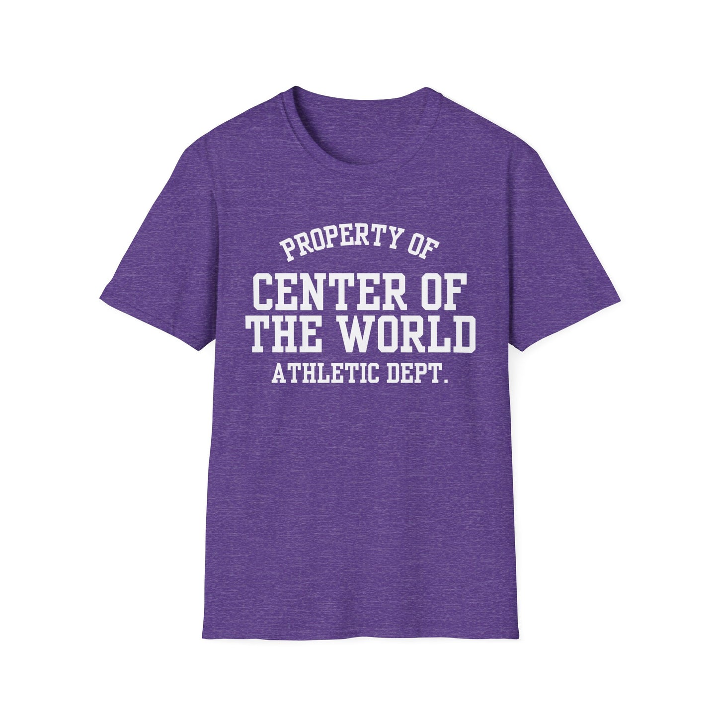 Center of the World Funny City Name T-Shirt local pride tee gag gift tee funny city name novelty t-shirt travel gift tee silly town tee small town gift