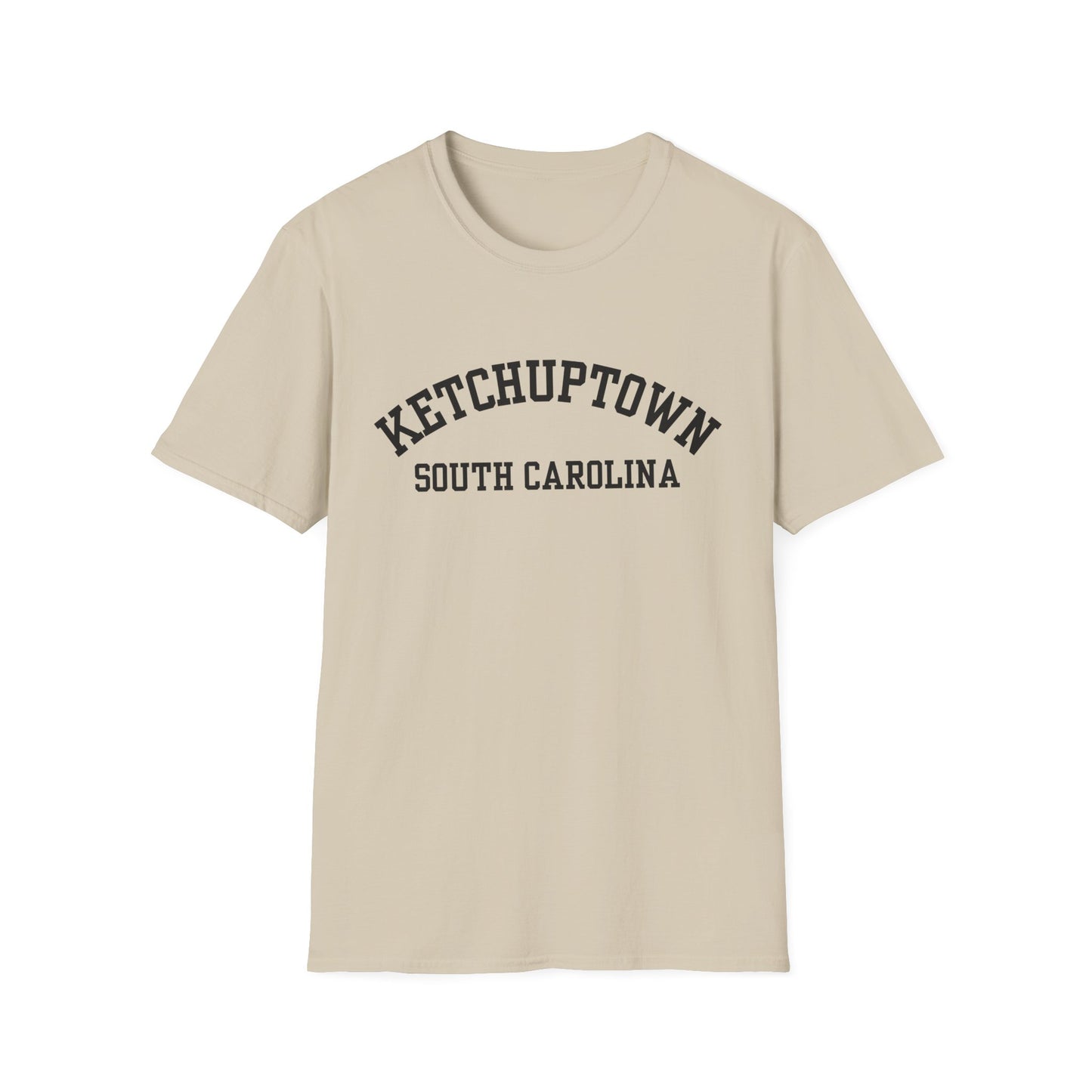 Ketchuptown Funny City Name T-Shirt sarcastic graphic tee custom city t-shirt hometown pride shirt funny city name shirt unisex funny shirt