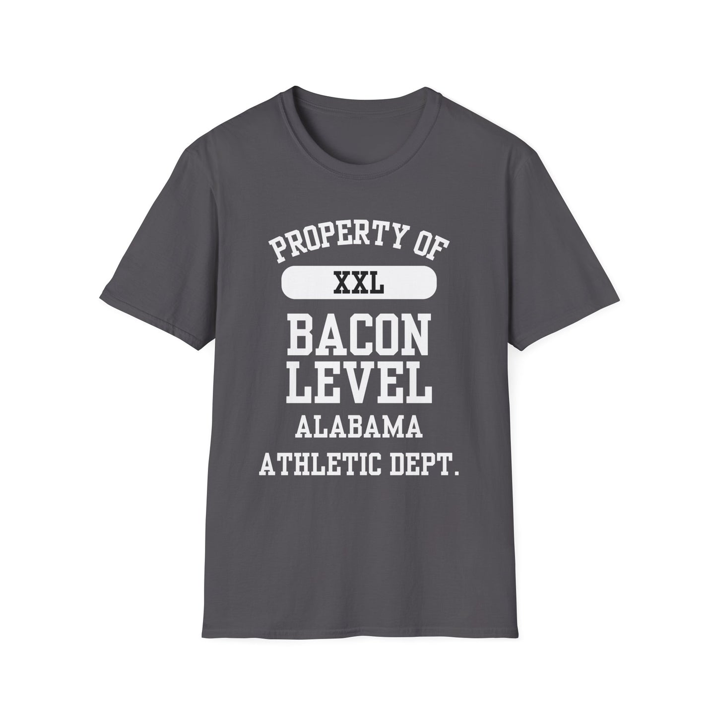 Bacon Level Funny City Name T-Shirt sarcastic shirt custom city tee quirky place tee travel gift tee funny city name silly town tee novelty t-shirt