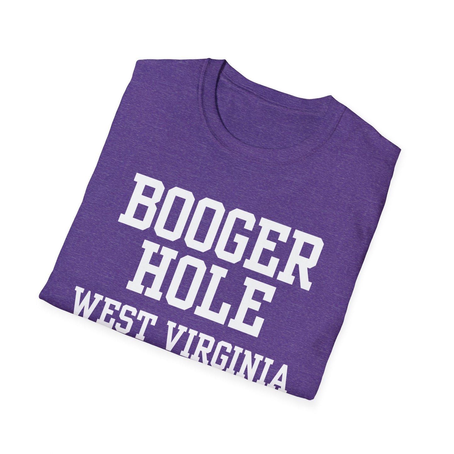 Booger Hole Funny City Name T-Shirt small town gift hometown humor ironic tee quirky place tee silly town tee weird town shirt gag gift tee