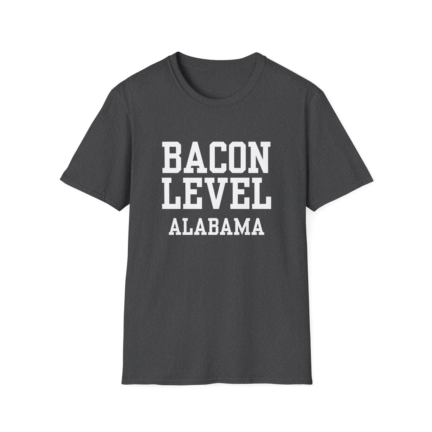 Bacon Level Funny City Name T-Shirt travel gift tee custom city tee novelty t-shirt silly town tee hometown humor gag gift tee sarcastic shirt