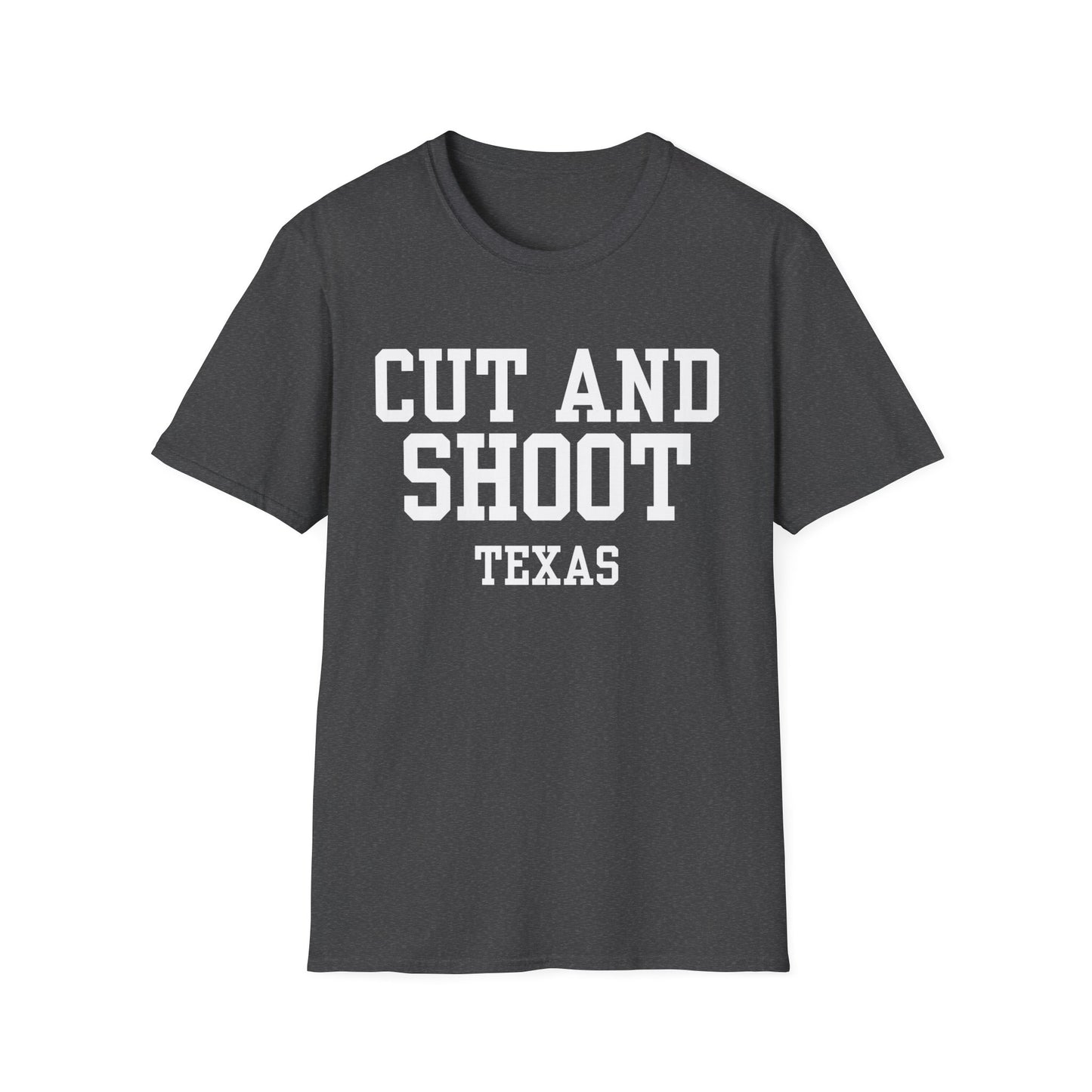 Cut and Shoot Funny City Name T-Shirt travel gift tee funny city name ironic tee small town gift gag gift tee novelty t-shirt sarcastic shirt
