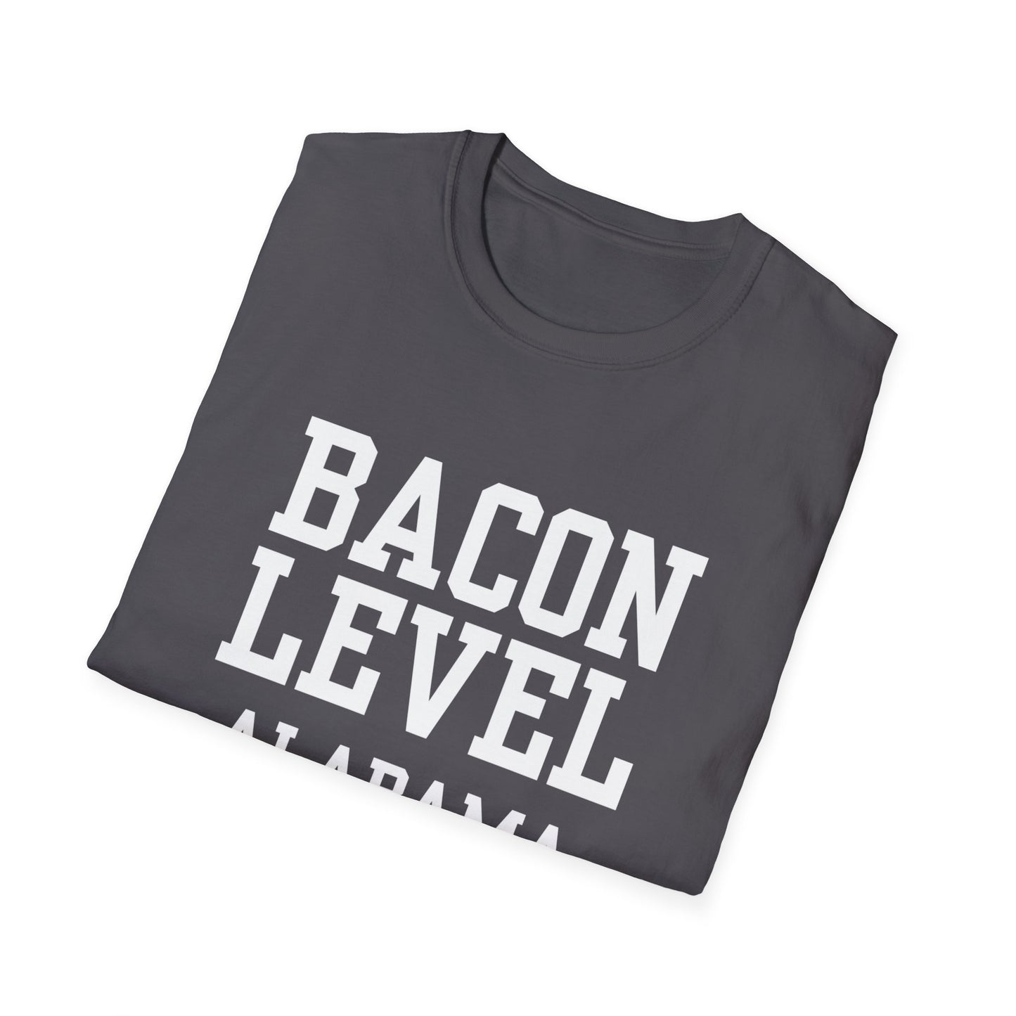 Bacon Level Funny City Name T-Shirt travel gift tee custom city tee novelty t-shirt silly town tee hometown humor gag gift tee sarcastic shirt