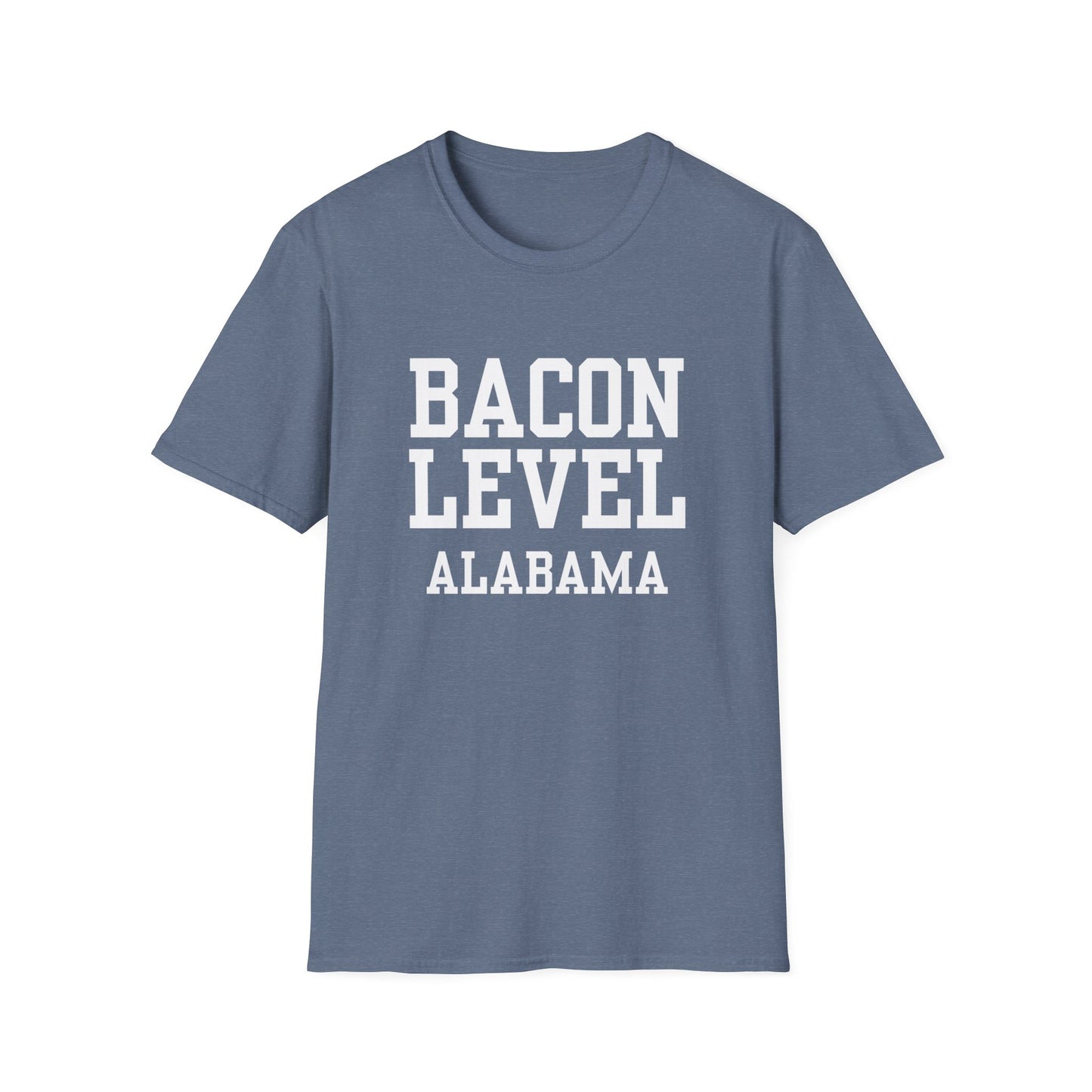 Bacon Level Funny City Name T-Shirt travel gift tee custom city tee novelty t-shirt silly town tee hometown humor gag gift tee sarcastic shirt
