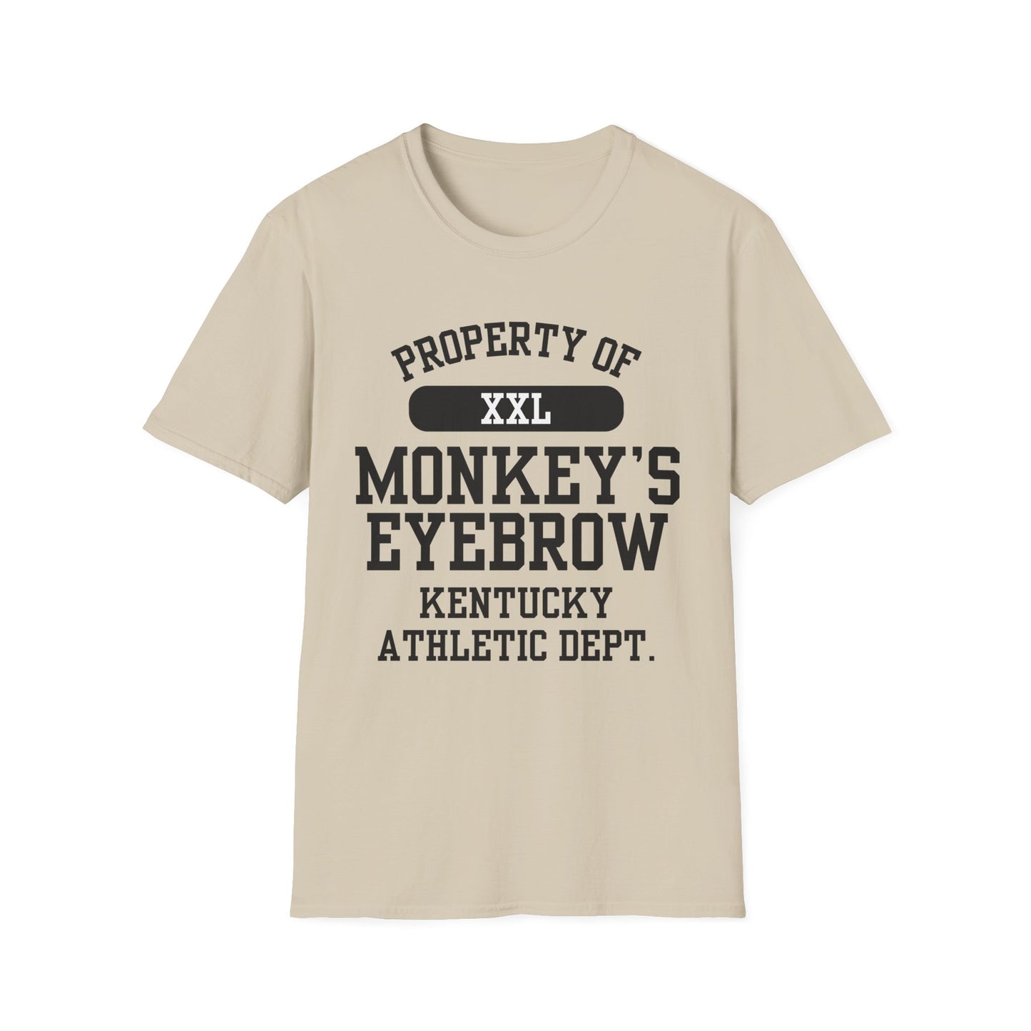 Monkey's Eyebrow Funny City Name T-Shirt gift for travelers unisex funny shirt quirky town shirt custom city t-shirt novelty t-shirt for adults
