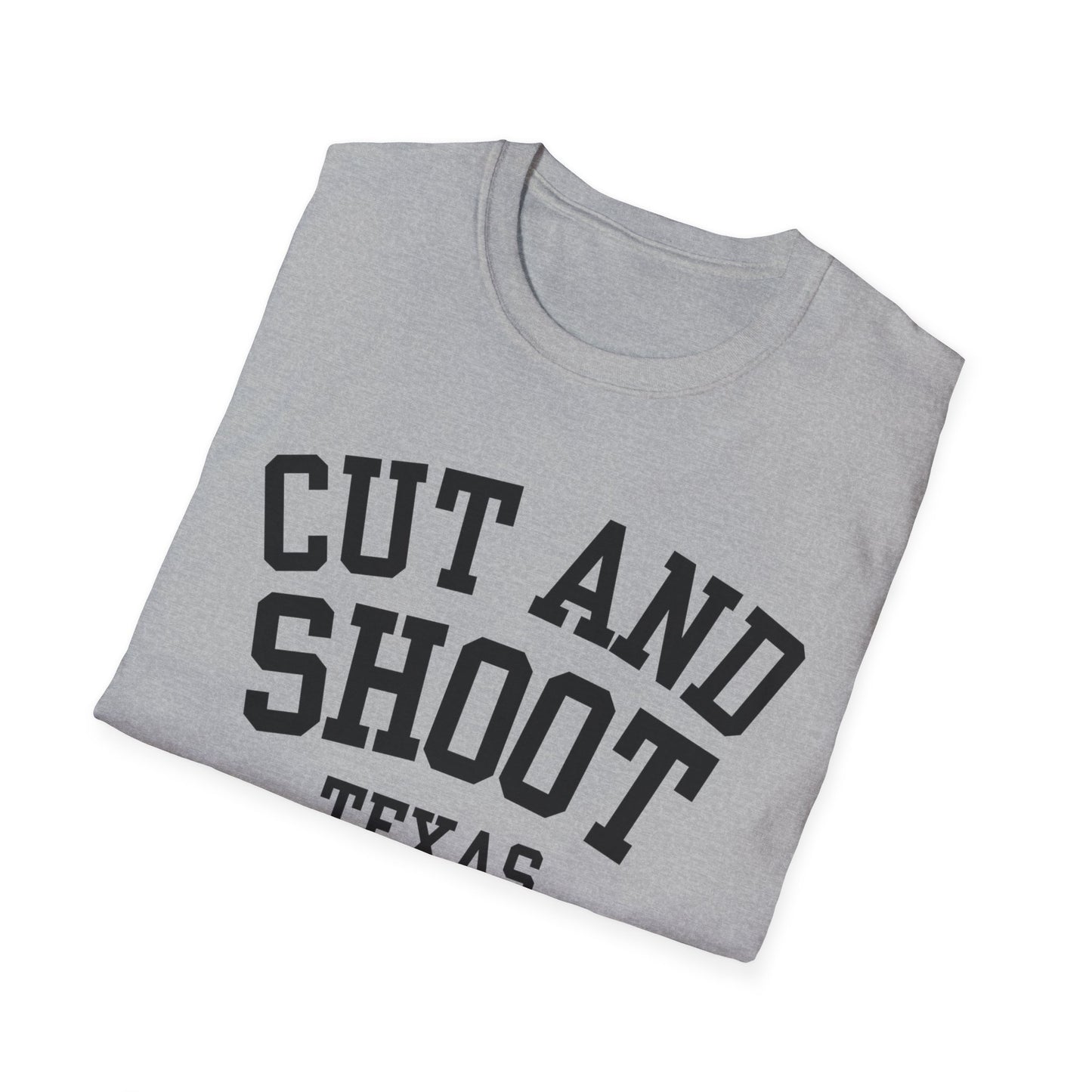 Cut and Shoot Funny City Name T-Shirt custom city tee weird town shirt travel gift tee small town gift ironic tee hometown humor