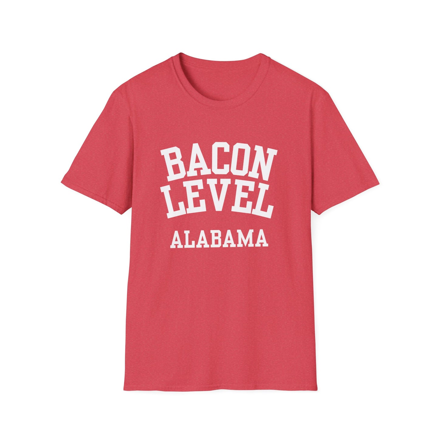 Bacon Level Funny City Name T-Shirt weird town shirt sarcastic shirt silly town tee local pride tee funny city name travel gift tee small town gift