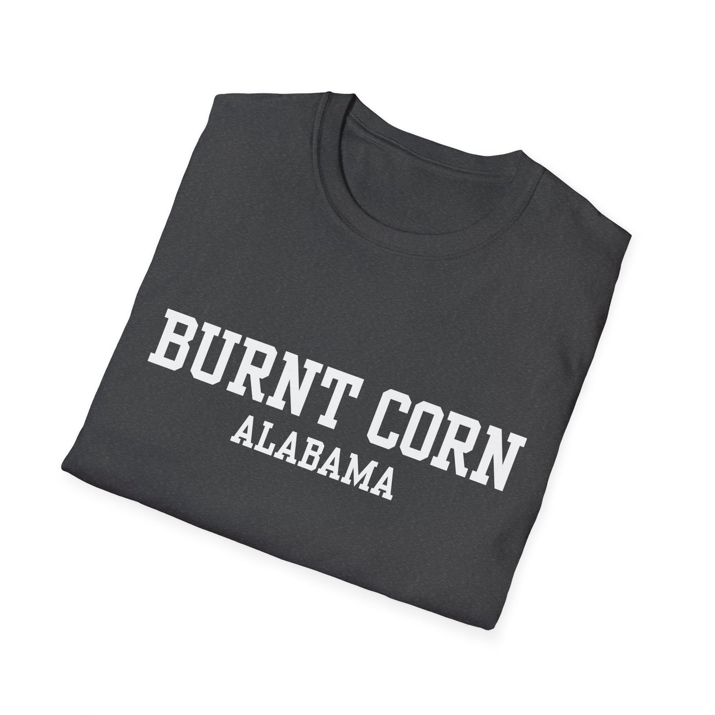 Burnt Corn Funny City Name T-Shirt local pride tee hometown humor small town gift silly town tee weird town shirt novelty t-shirt