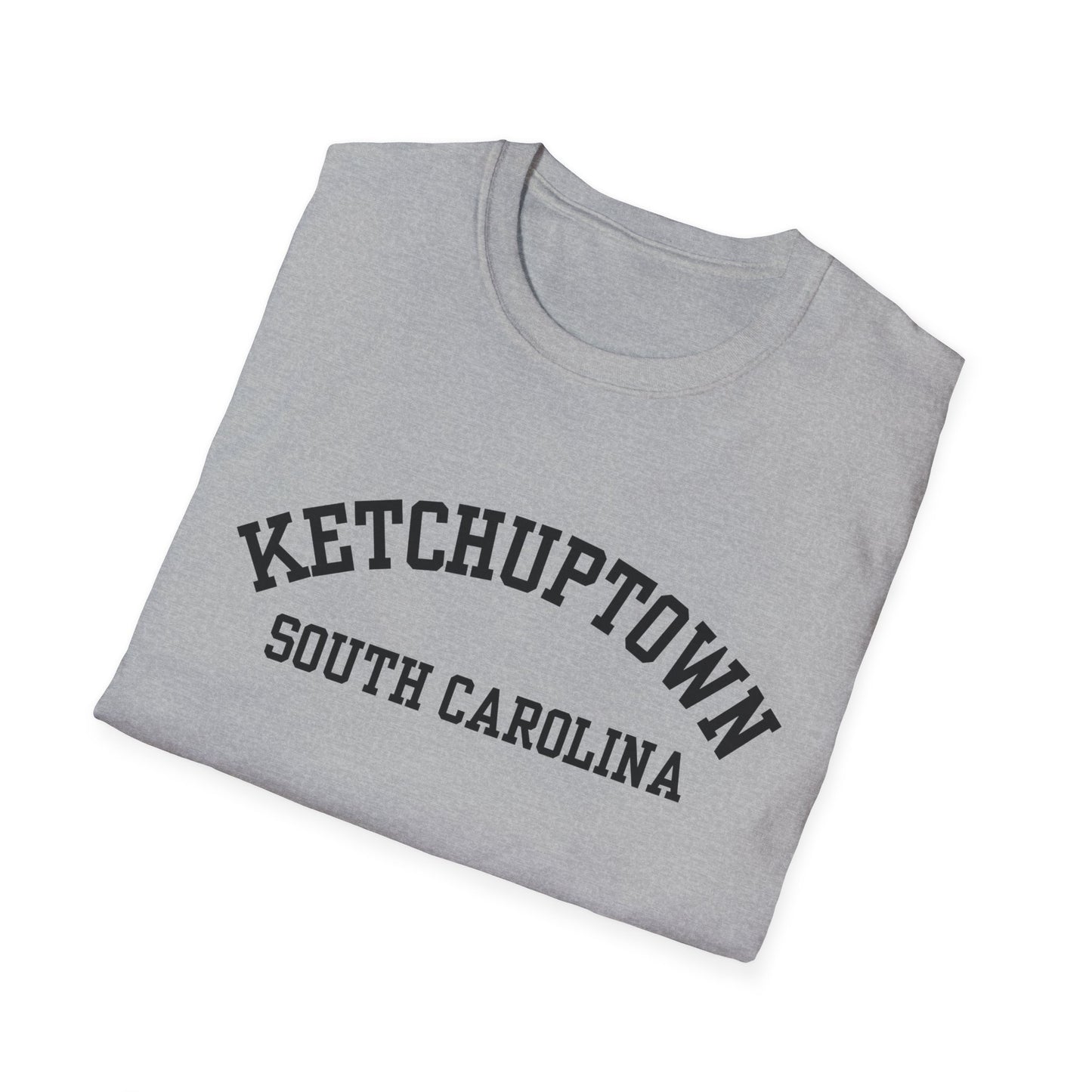 Ketchuptown Funny City Name T-Shirt sarcastic graphic tee custom city t-shirt hometown pride shirt funny city name shirt unisex funny shirt