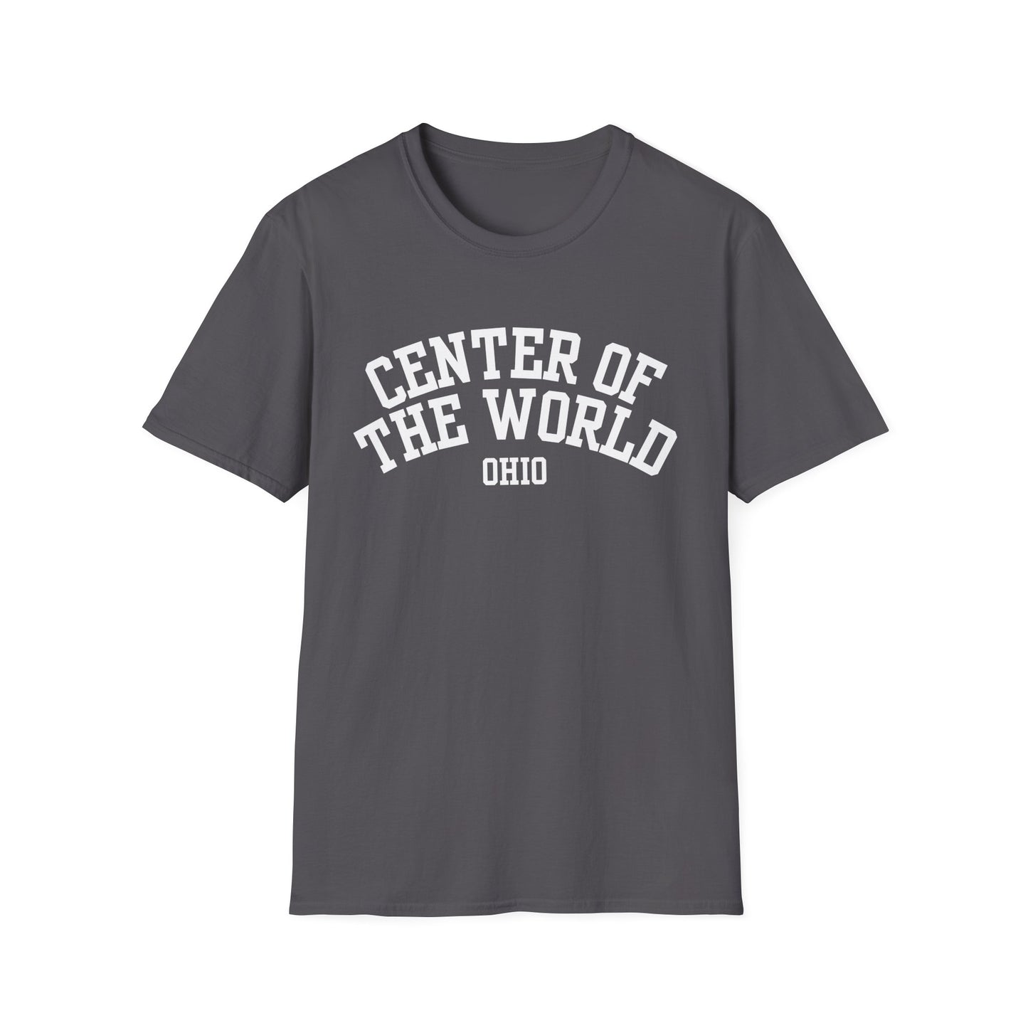 Center of the World Funny City Name T-Shirt ironic tee small town gift weird town shirt hometown humor gag gift tee travel gift tee quirky place tee