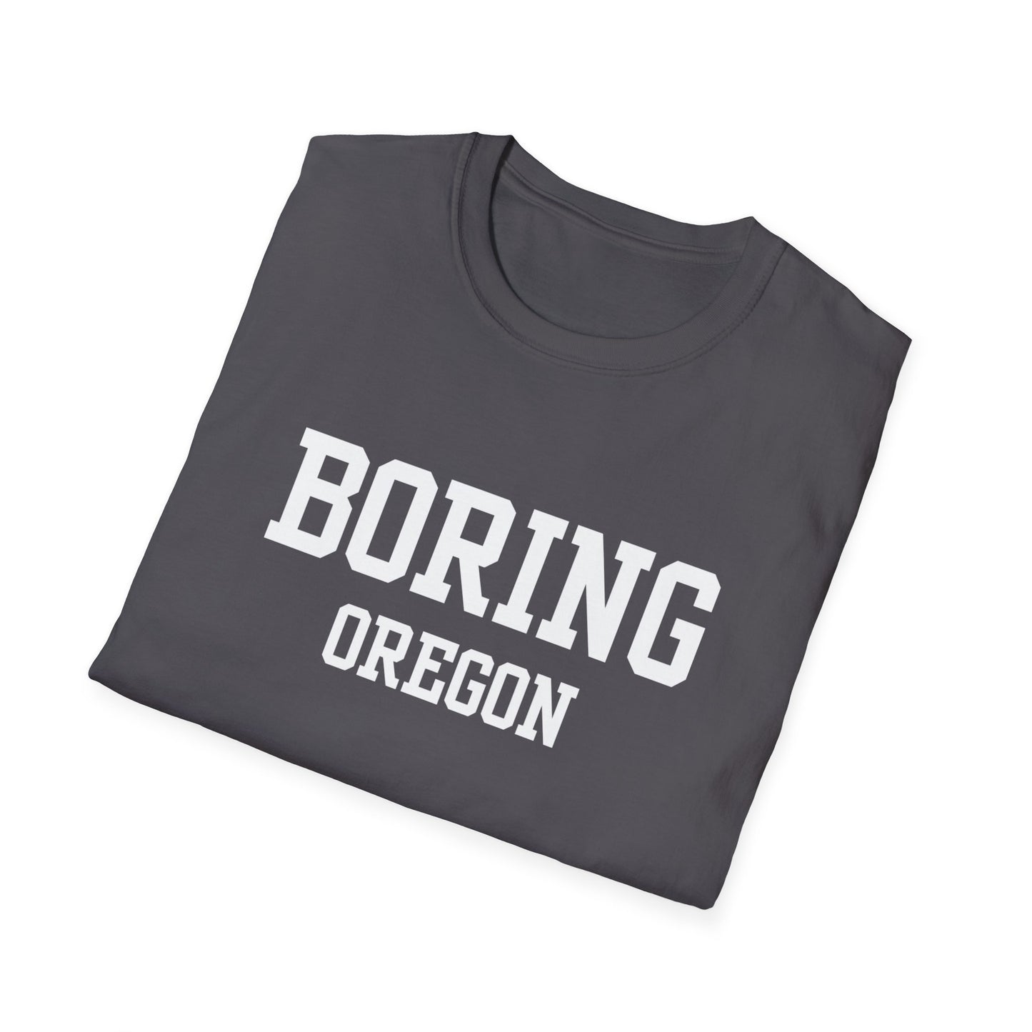 Boring Funny City Name T-Shirt local pride tee novelty t-shirt travel gift tee silly town tee custom city tee gag gift tee hometown humor