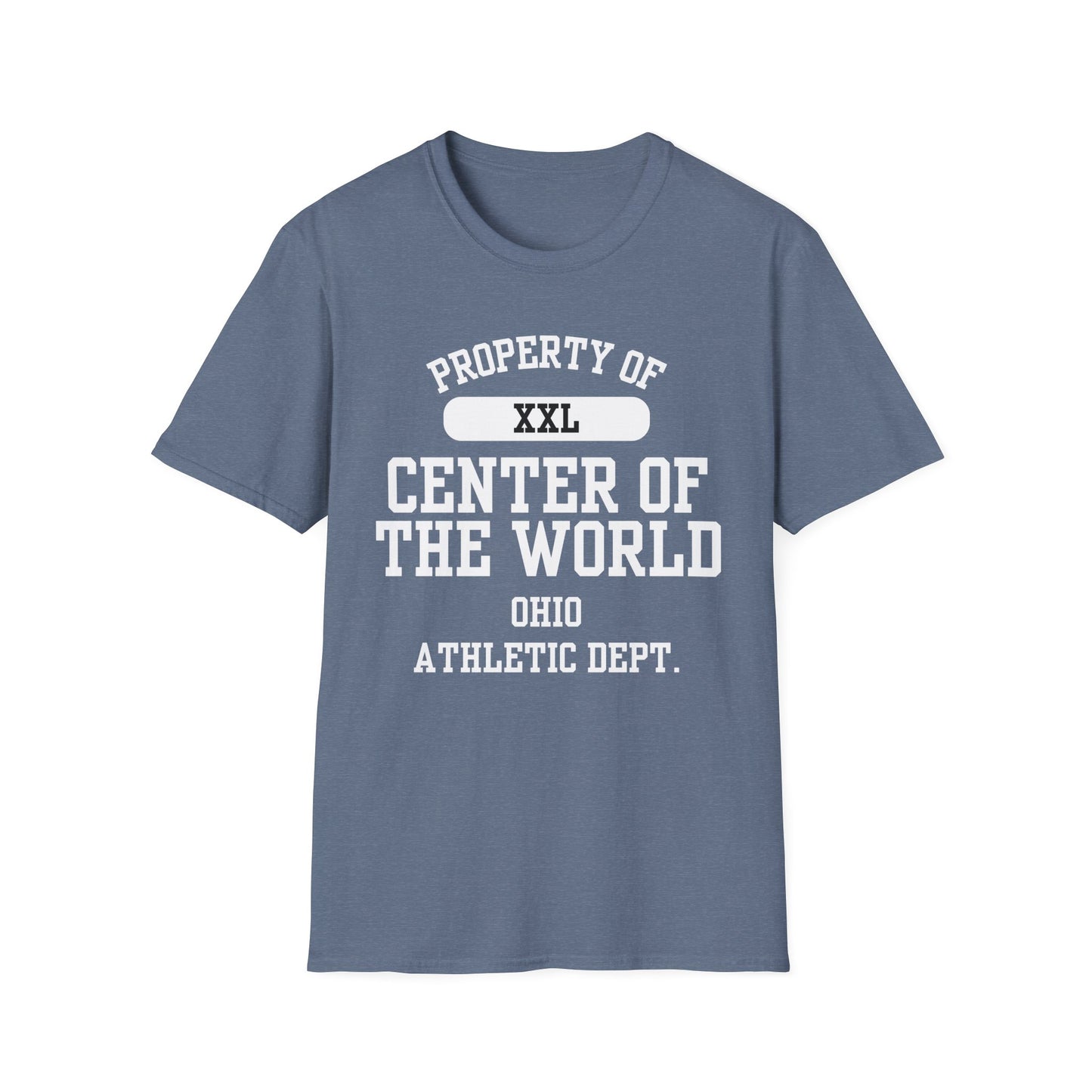 Center of the World Funny City Name T-Shirt silly town tee gag gift tee ironic tee weird town shirt novelty t-shirt travel gift tee sarcastic shirt