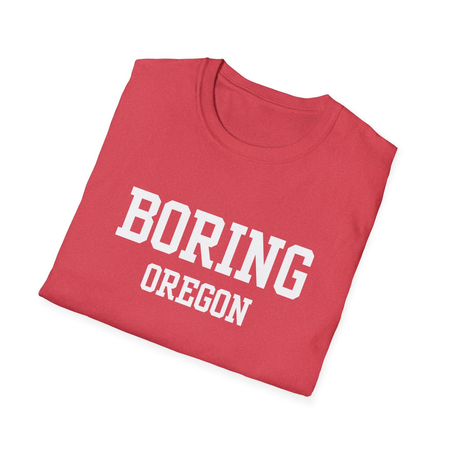 Boring Funny City Name T-Shirt local pride tee novelty t-shirt travel gift tee silly town tee custom city tee gag gift tee hometown humor